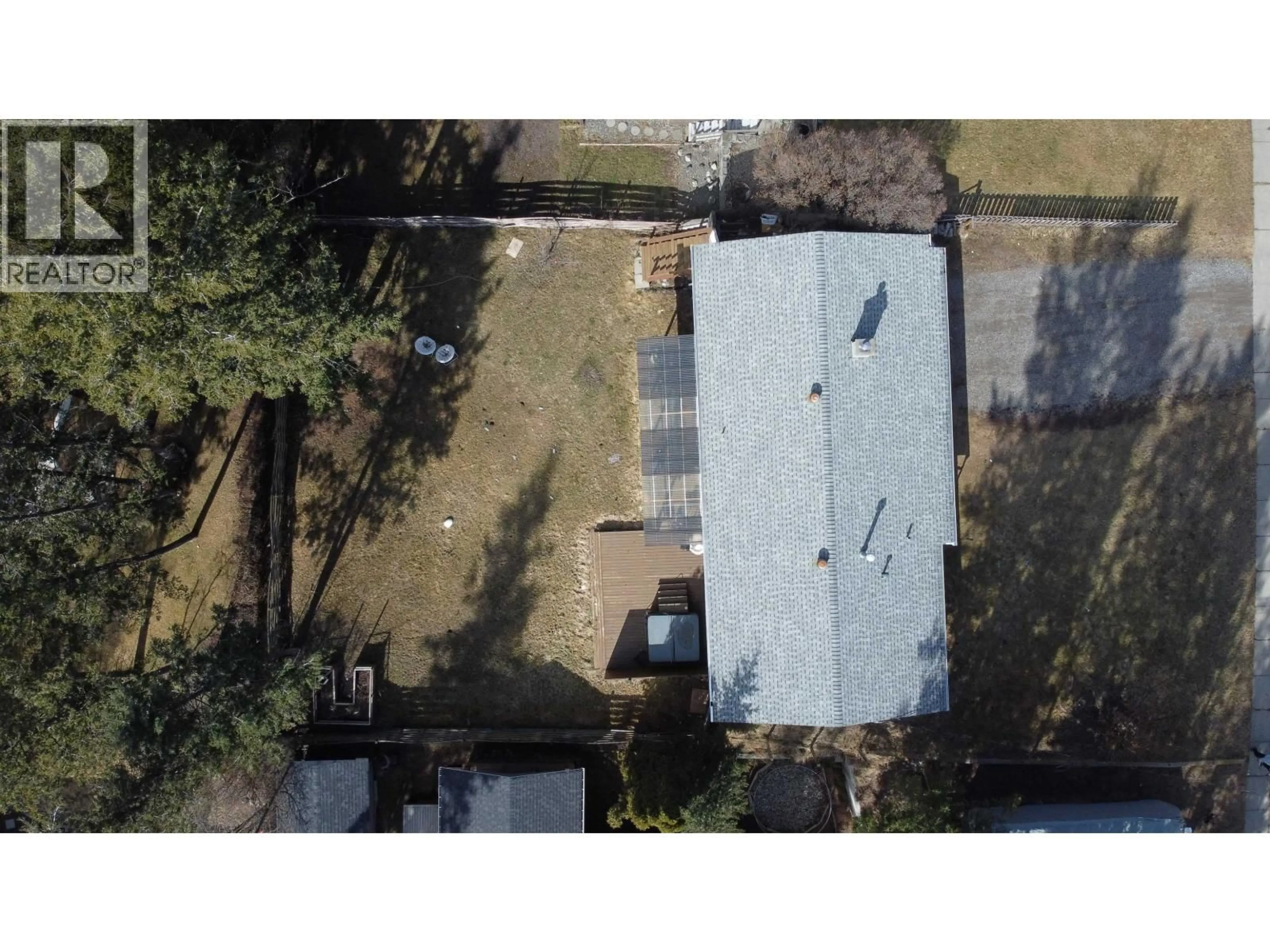 A pic from outside/outdoor area/front of a property/back of a property/a pic from drone, street for 1235 CLARKE AVENUE, Williams Lake British Columbia V2G2N6