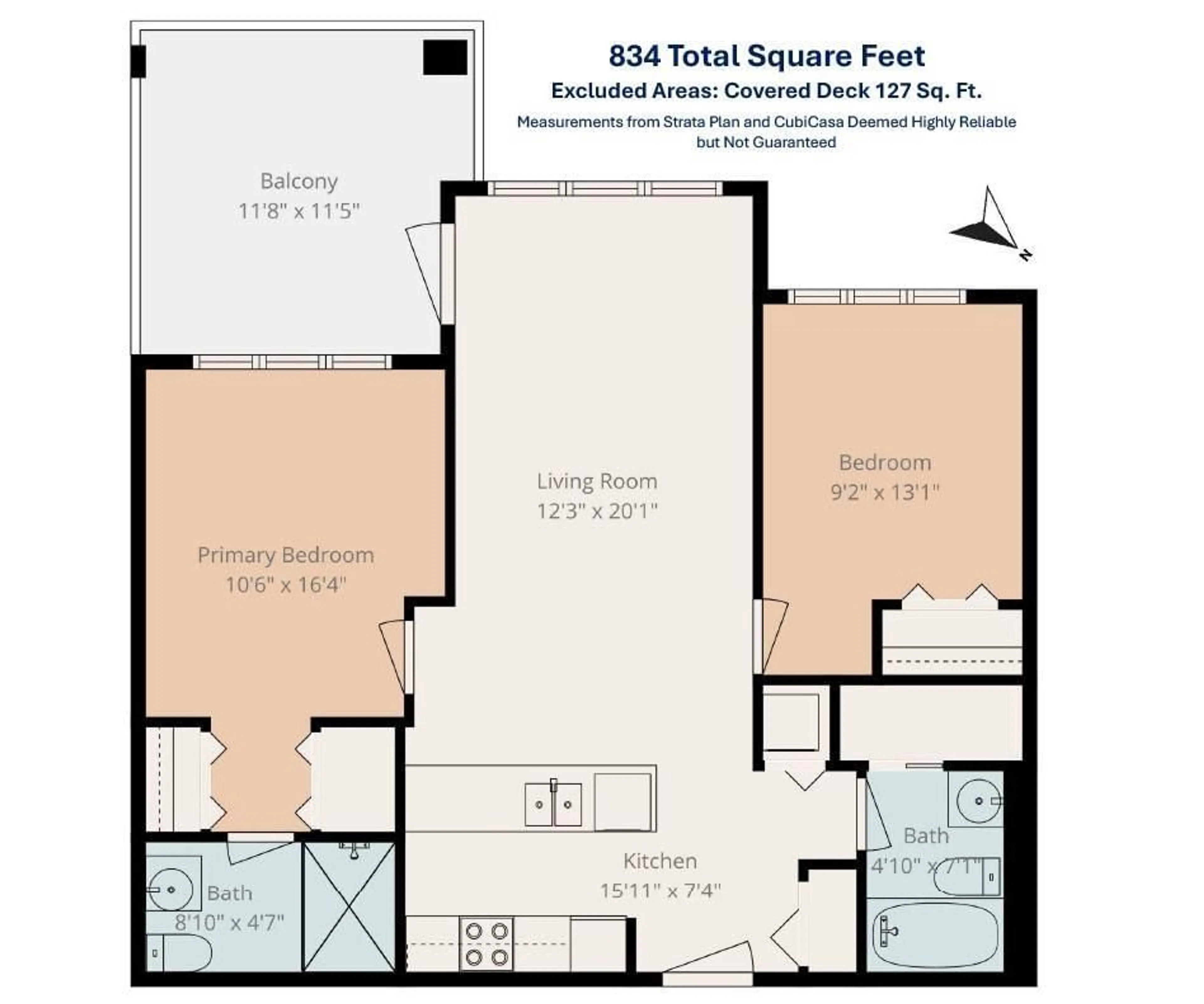 Floor plan for 309 - 6815 188 STREET, Surrey British Columbia V4N0Z8