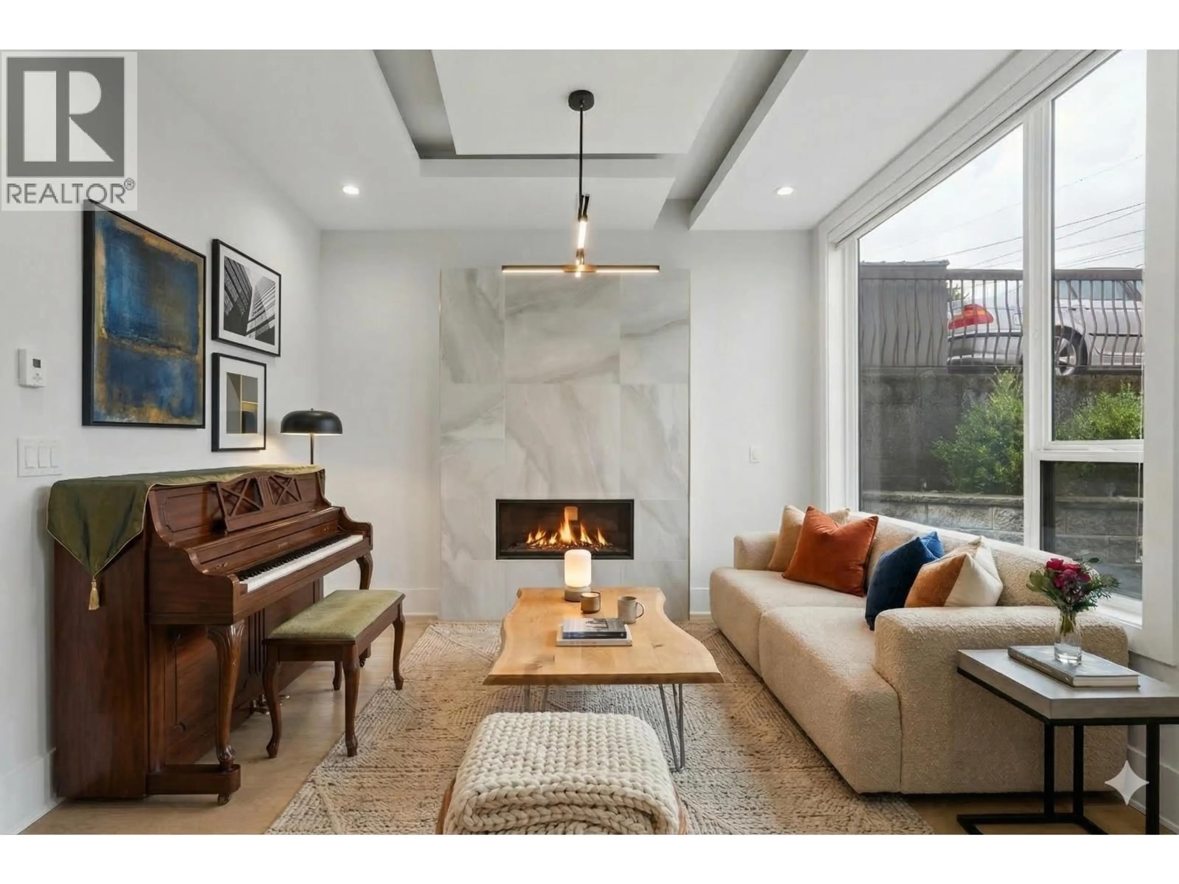 Living room with furniture, unknown for 1202A HAMMOND AVENUE, Coquitlam British Columbia V3K2P1