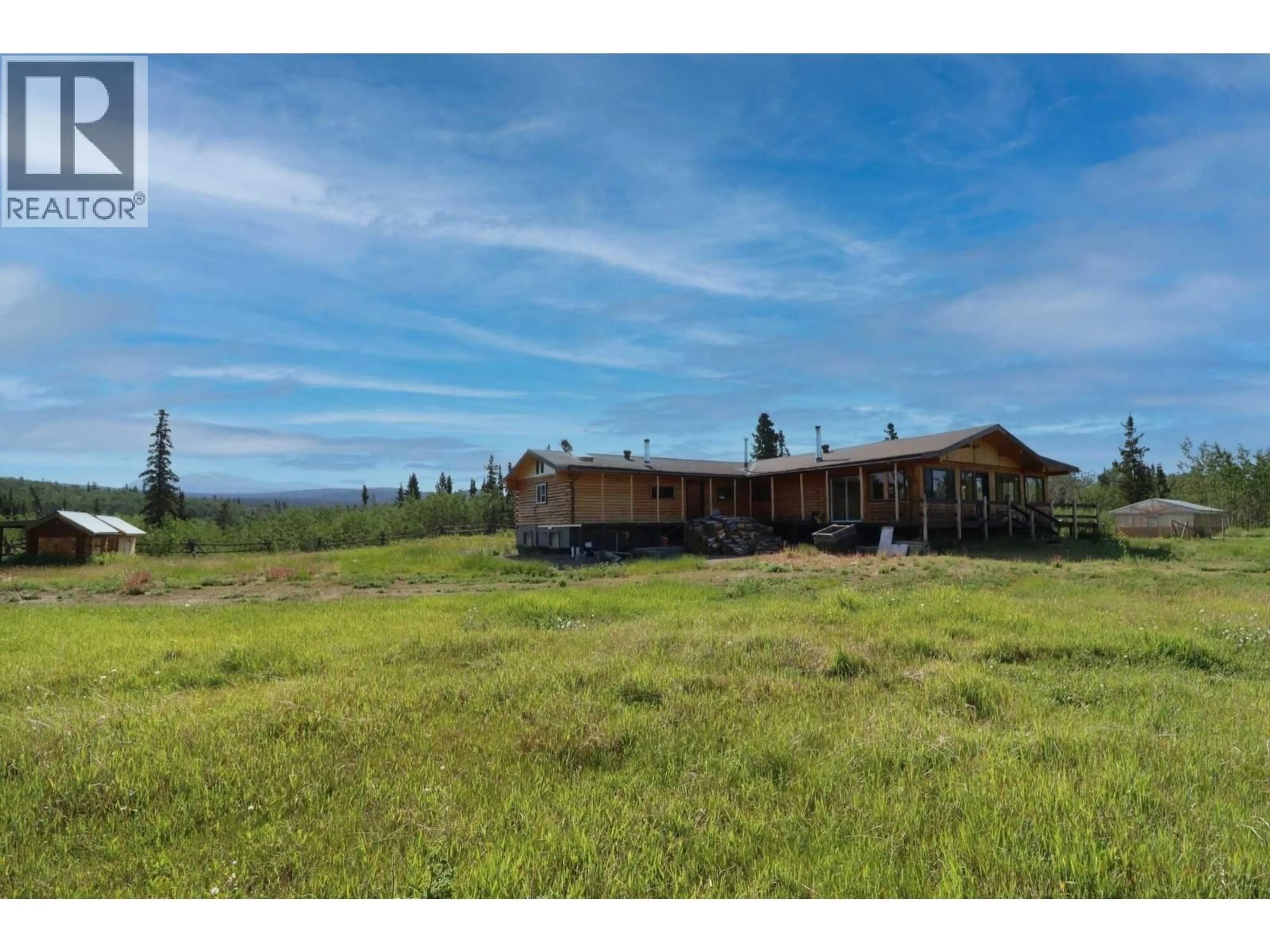 A pic from outside/outdoor area/front of a property/back of a property/a pic from drone, mountain view for DL 1109 ATLIN ROAD, Atlin British Columbia V1G0A1