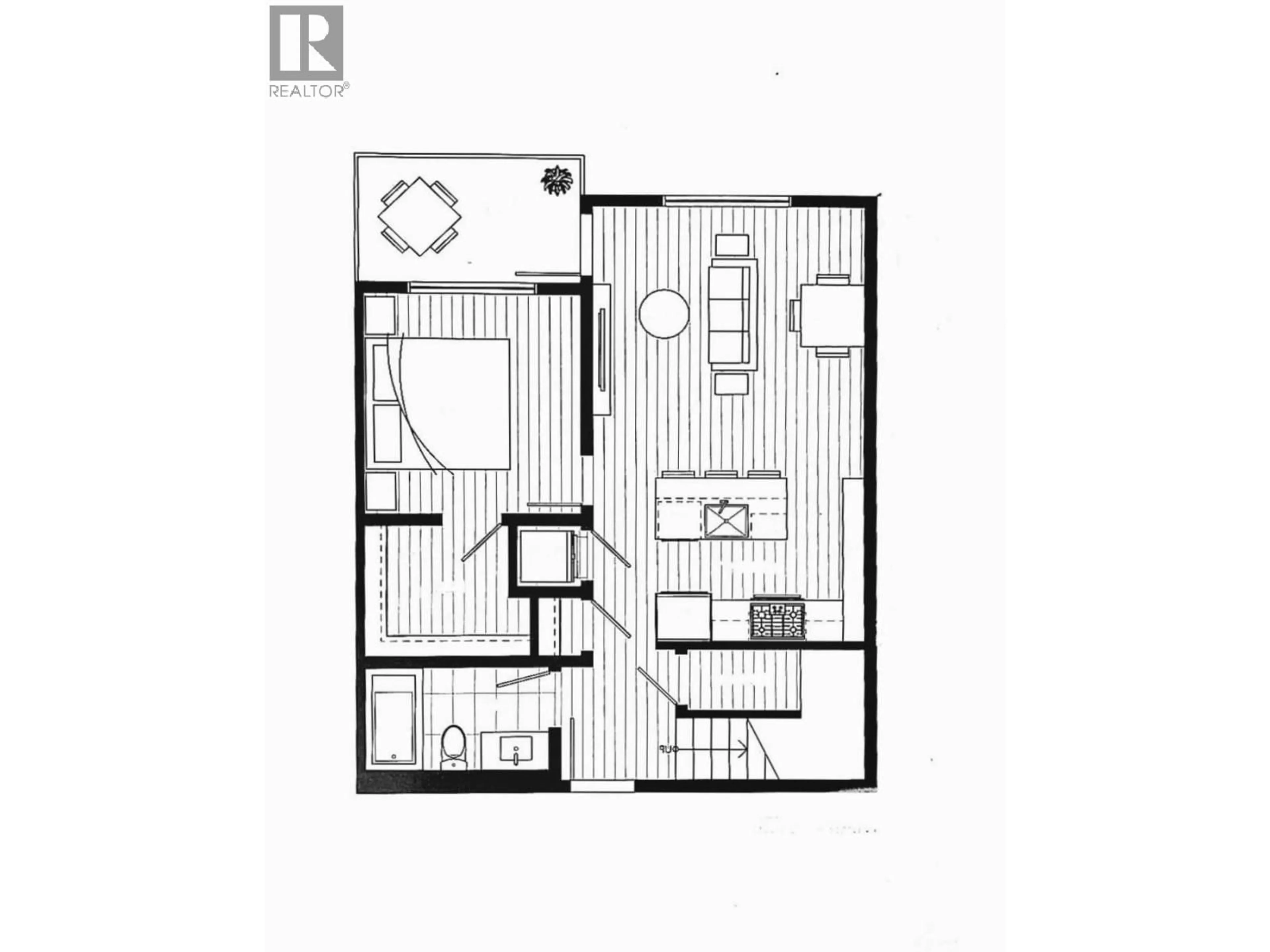 Floor plan for 628 - 55 KLAHANIE DRIVE, Port Moody British Columbia V3H0M9
