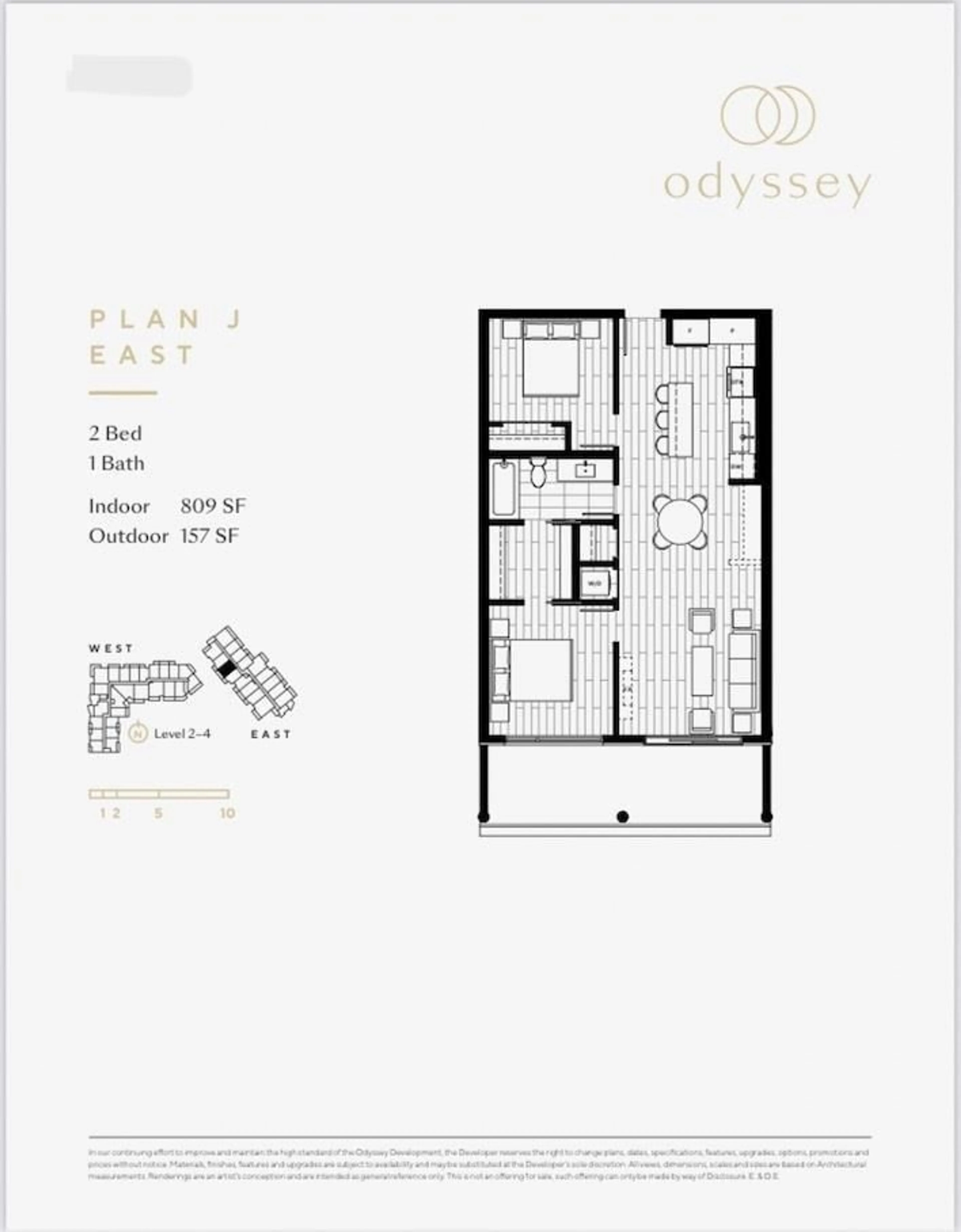 Floor plan for 227 - 2635 KING GEORGE BOULEVARD, Surrey British Columbia V4P0H7