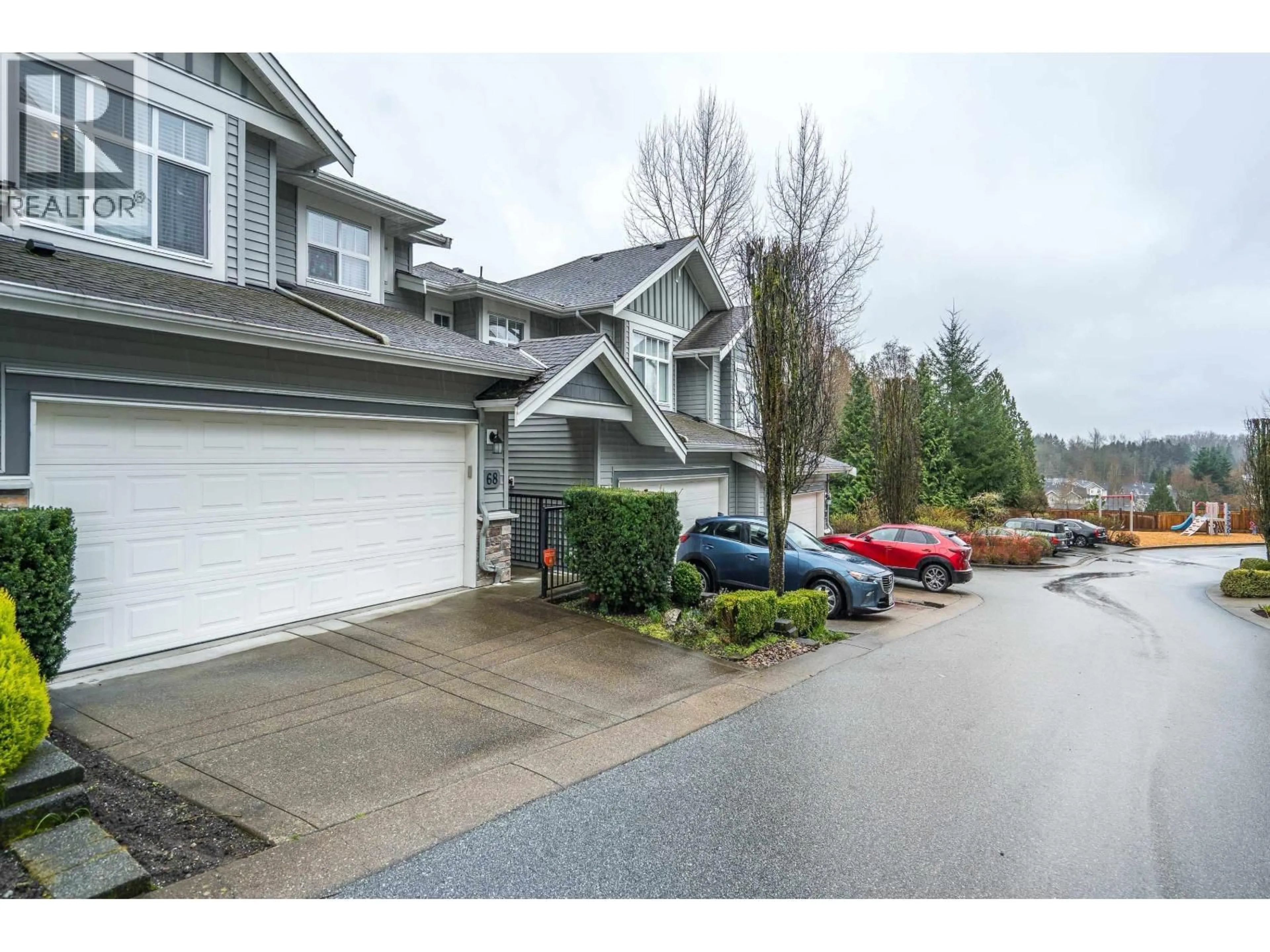A pic from outside/outdoor area/front of a property/back of a property/a pic from drone, street for 68 - 11282 COTTONWOOD DRIVE, Maple Ridge British Columbia V2X8W8