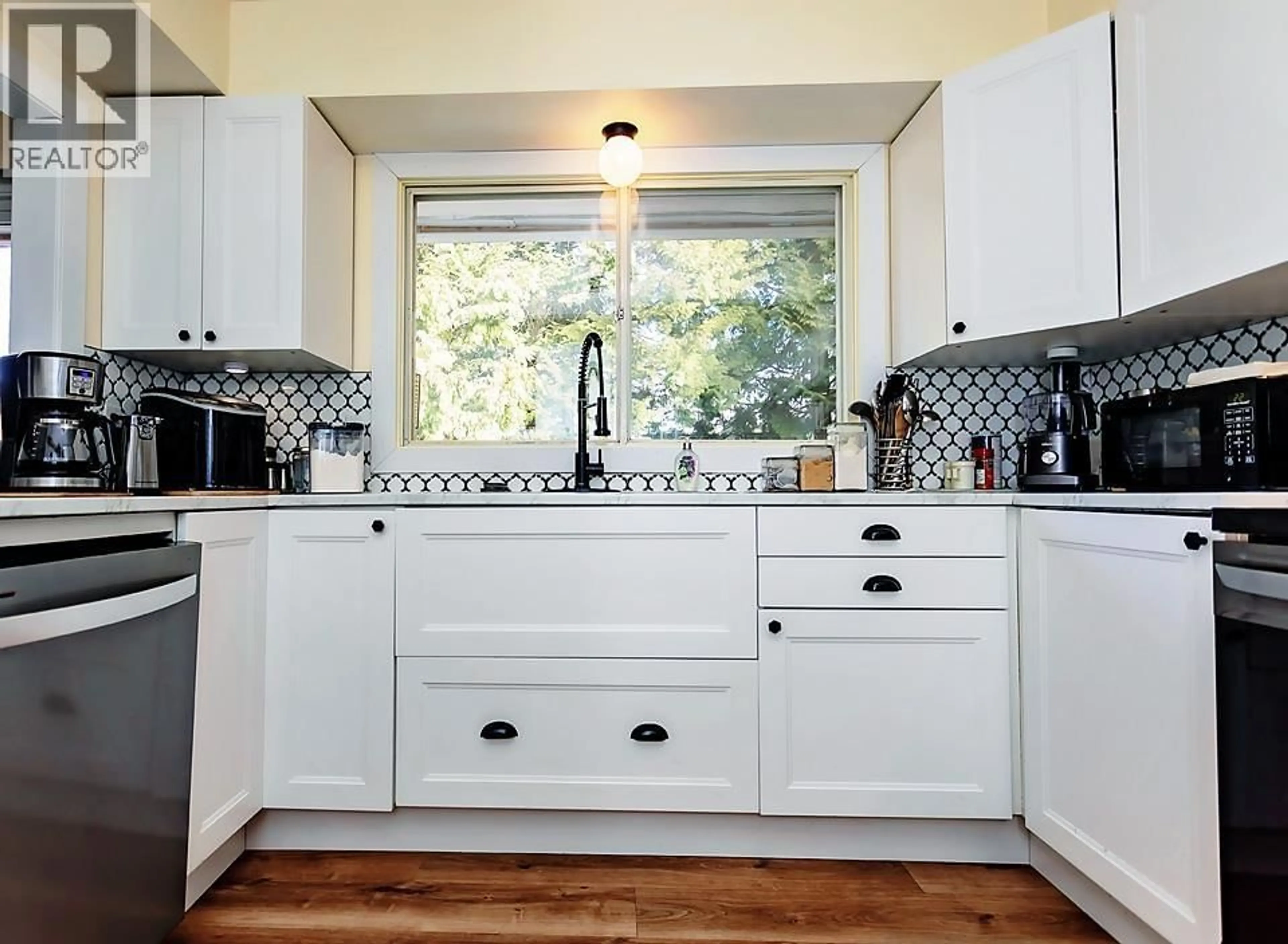 Contemporary kitchen, ceramic/tile floor for 4824 OLSON AVENUE, Terrace British Columbia V8G2A6