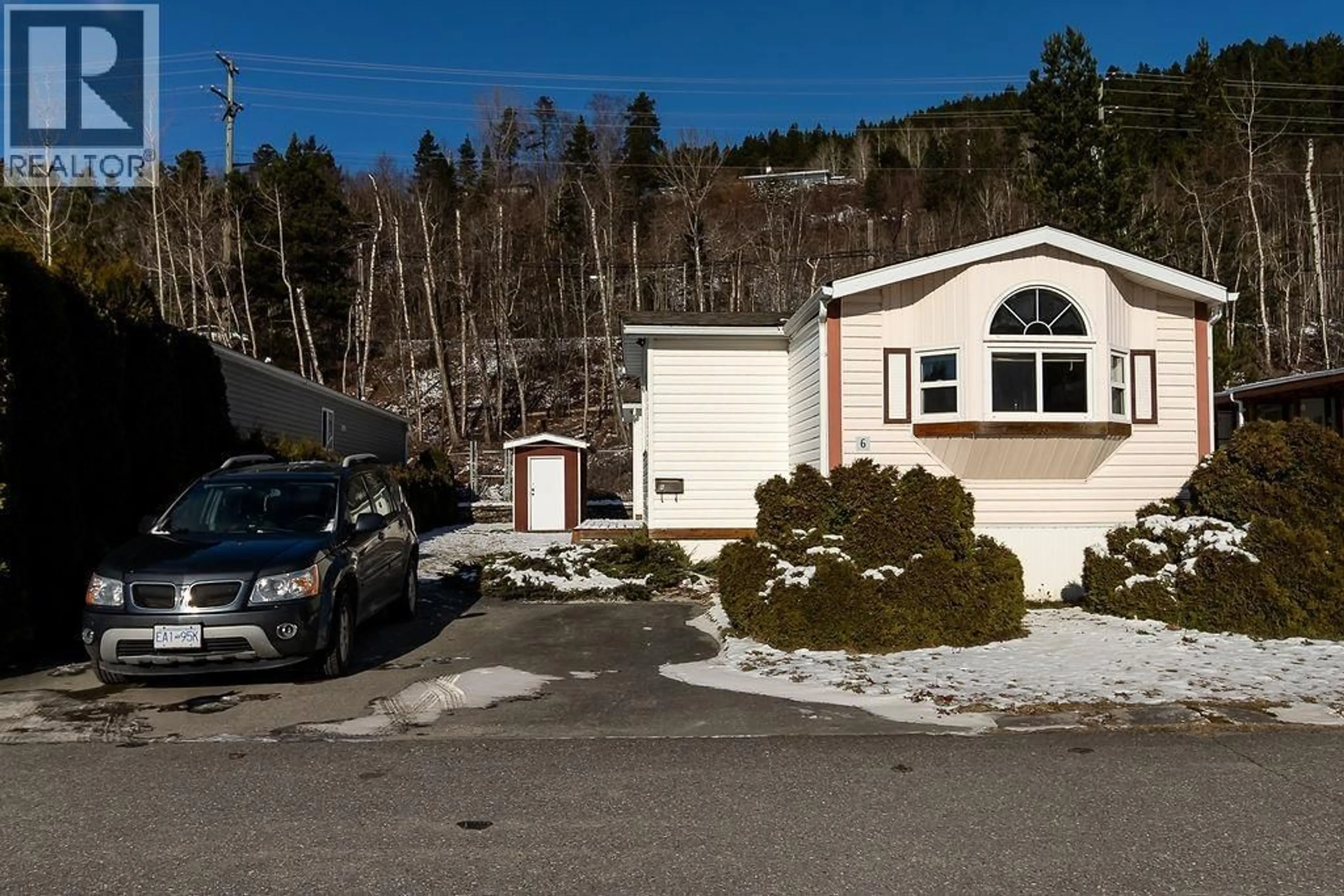 Home with vinyl exterior material, mountain view for 6 - 4305 LAKELSE AVENUE, Terrace British Columbia V8G1N5