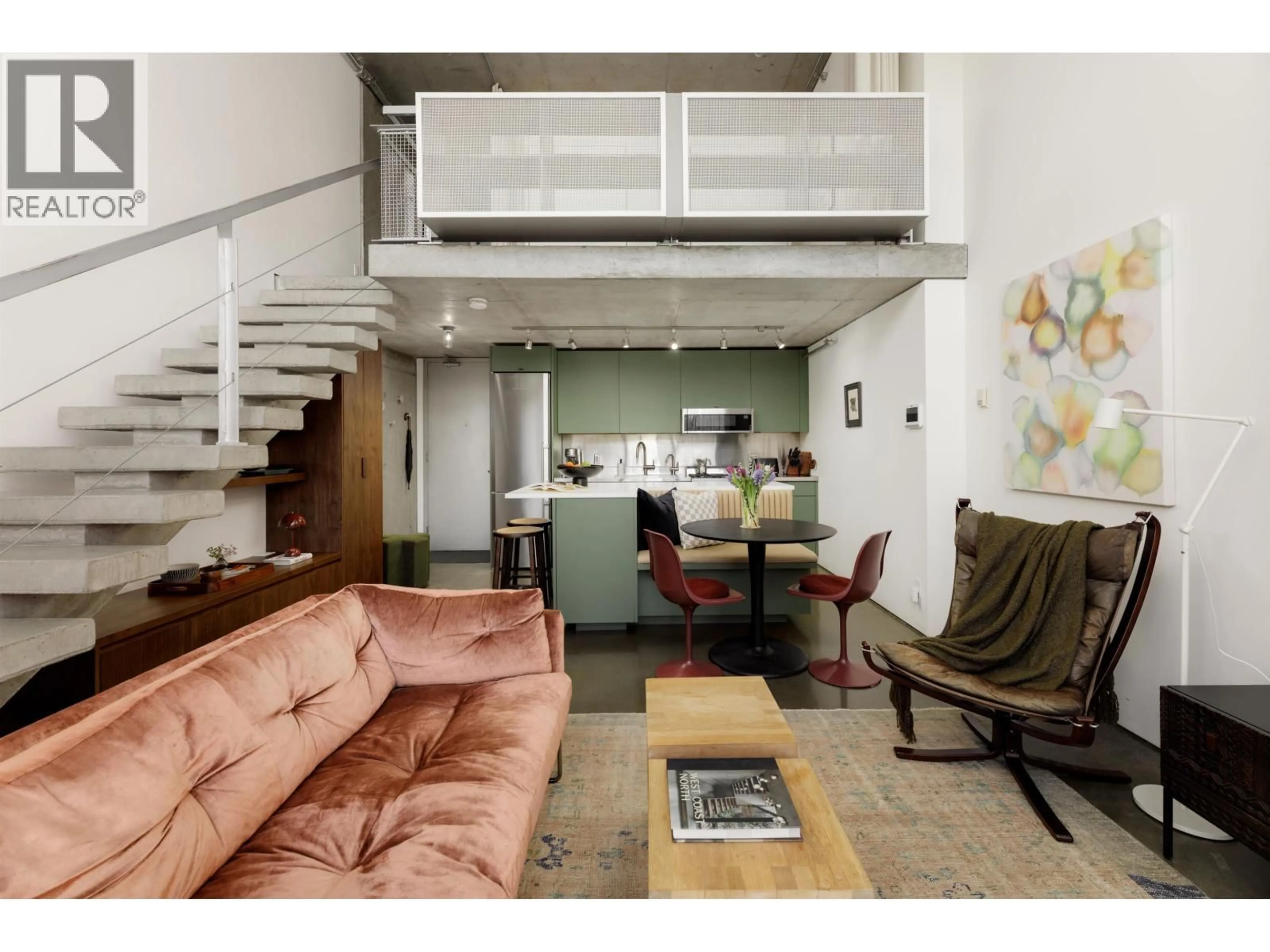 Living room with furniture, unknown for 508 - 1540 2ND AVENUE, Vancouver British Columbia V6J1H2