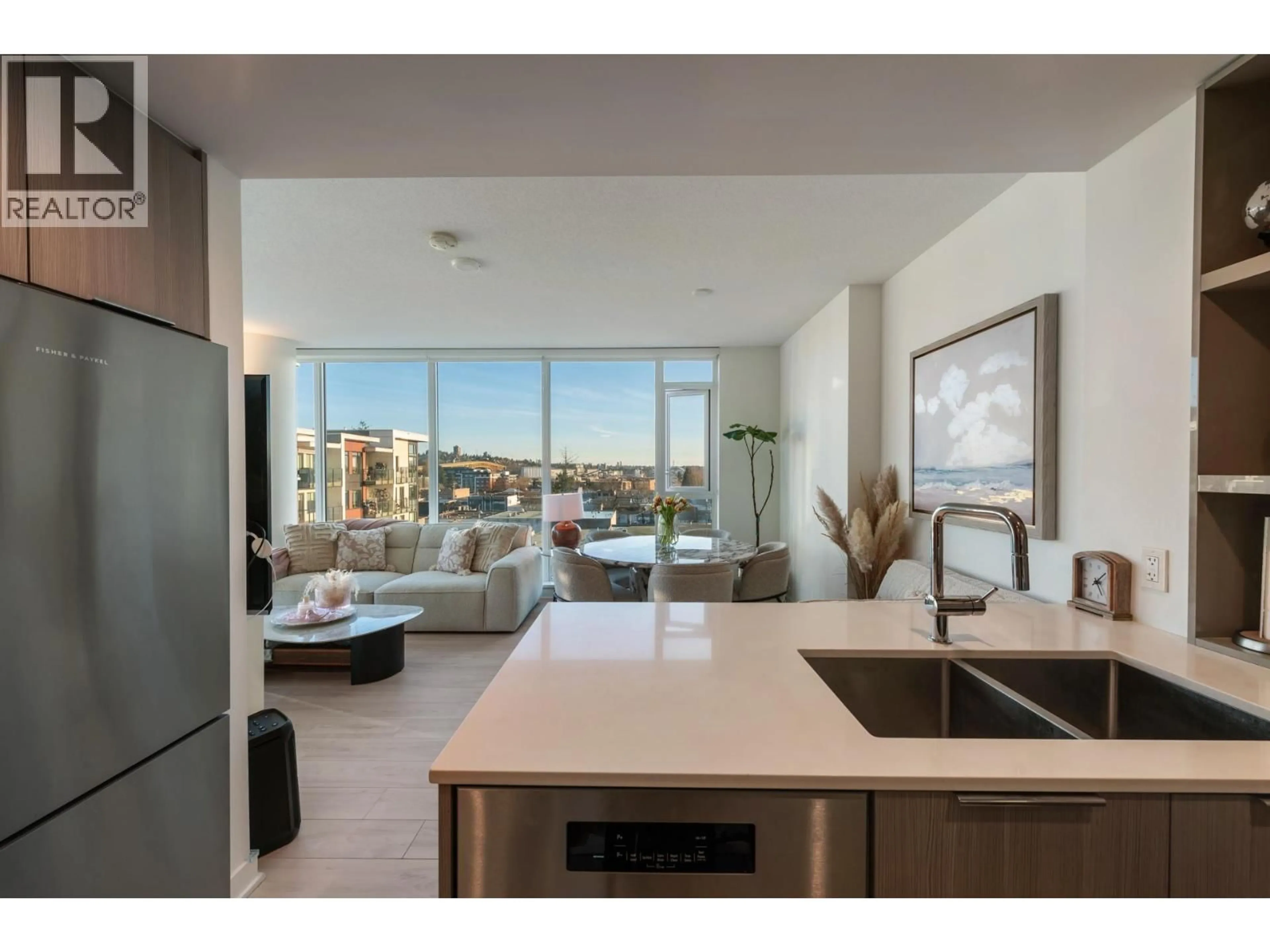 Open concept kitchen, unknown for 603 - 1471 HUNTER STREET, North Vancouver British Columbia V7J1H3