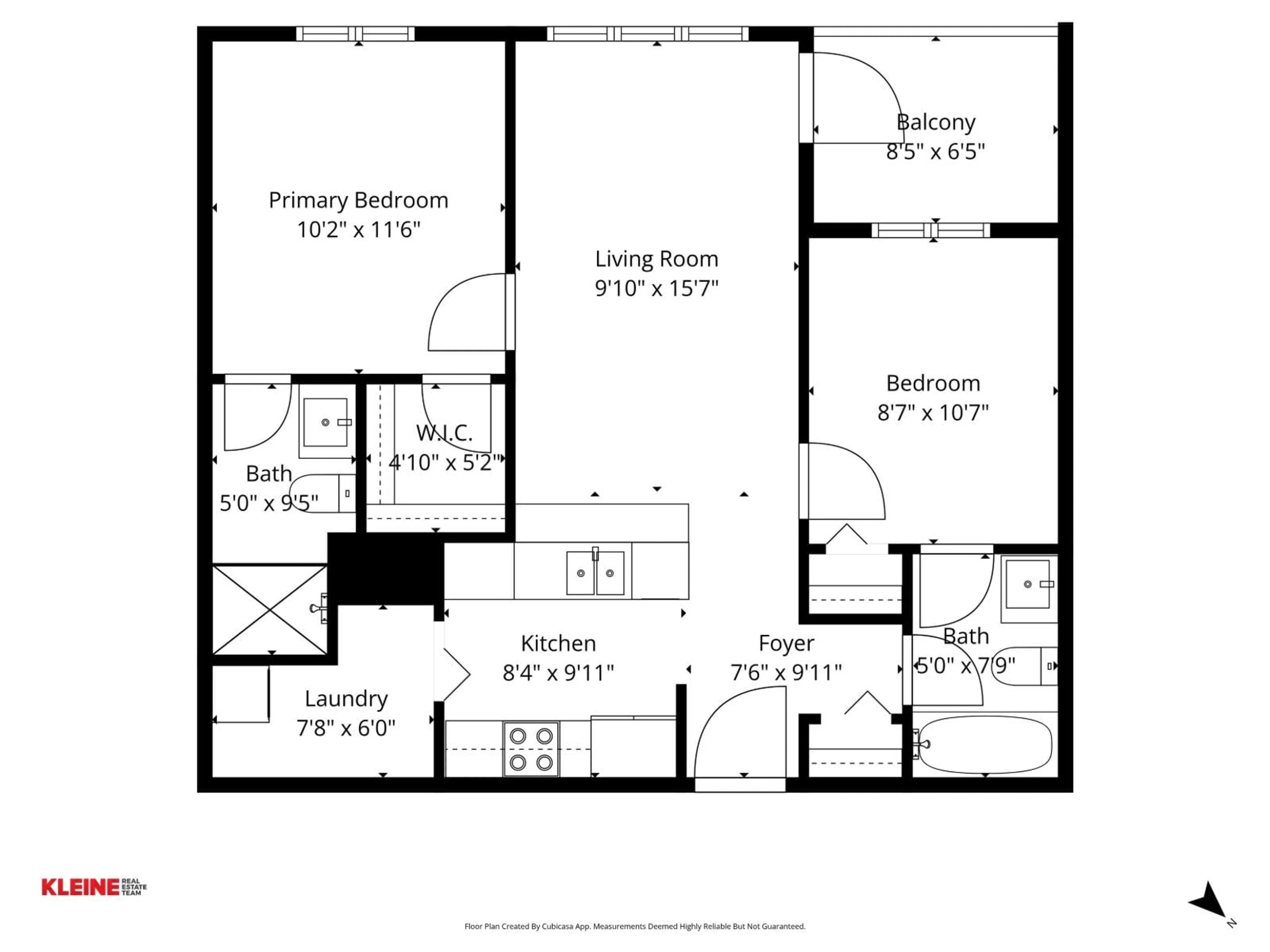 Floor plan for 407 - 2855 156 STREET, Surrey British Columbia V3Z3Y3