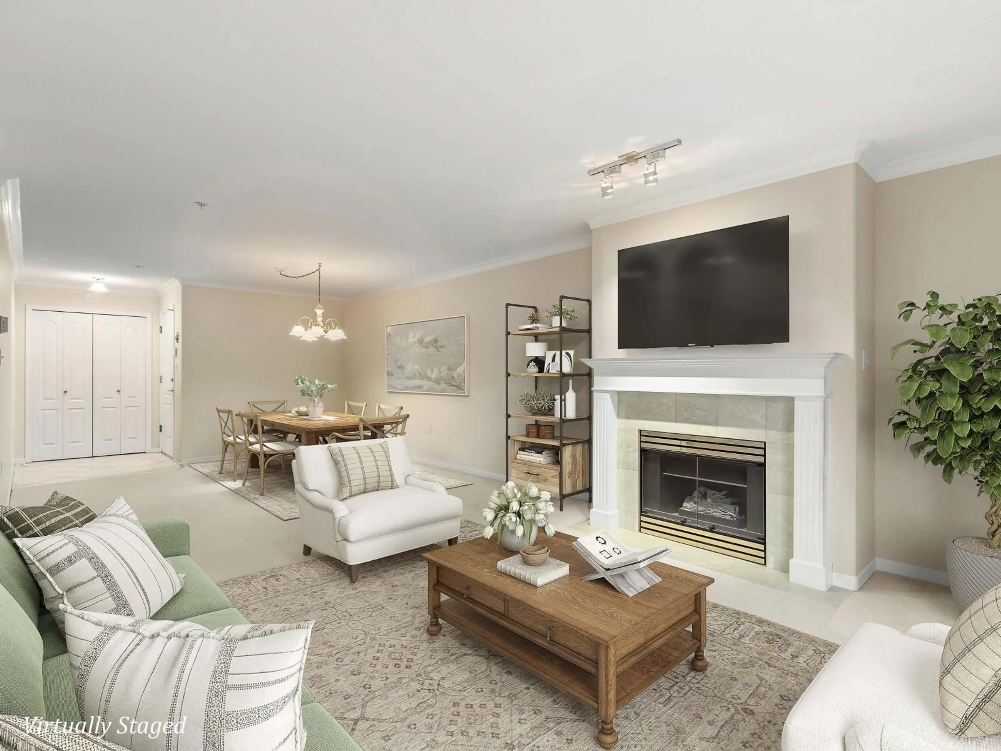 Living room with furniture, unknown for 118 - 15350 19A AVENUE, Surrey British Columbia V4A9W1