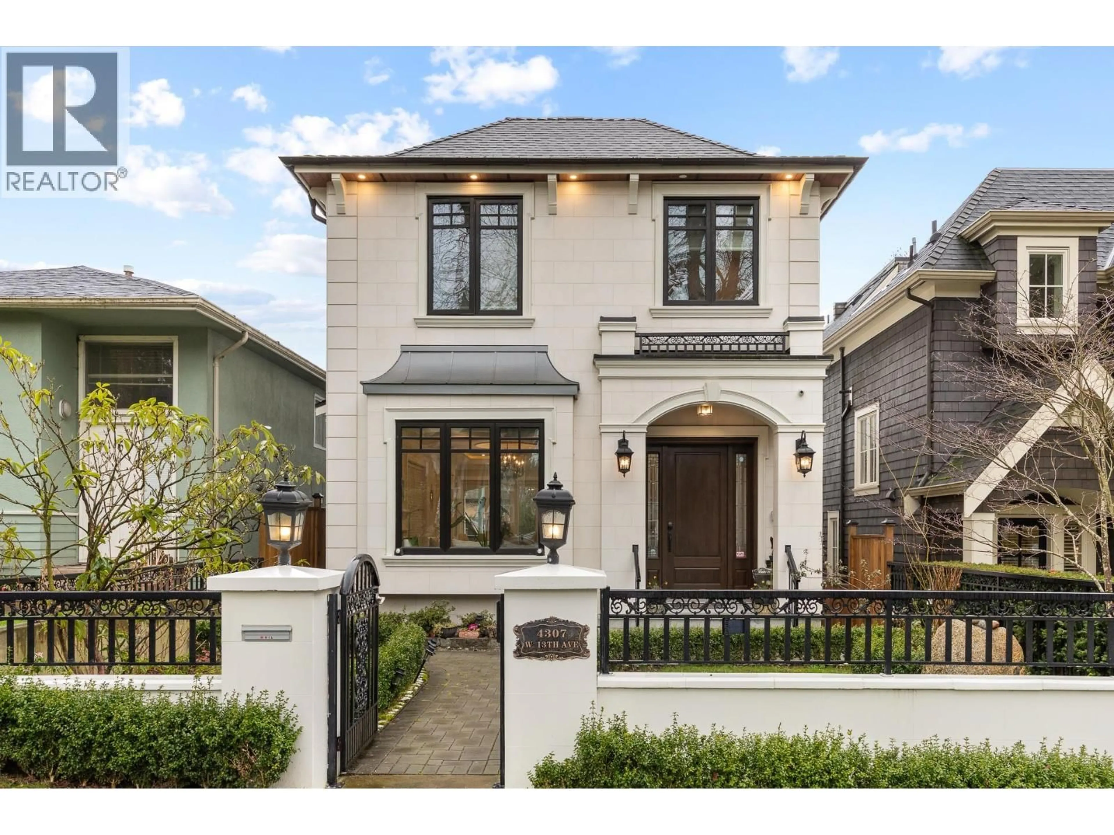 Home with brick exterior material, street for 4307 13TH AVENUE, Vancouver British Columbia V6R2V1
