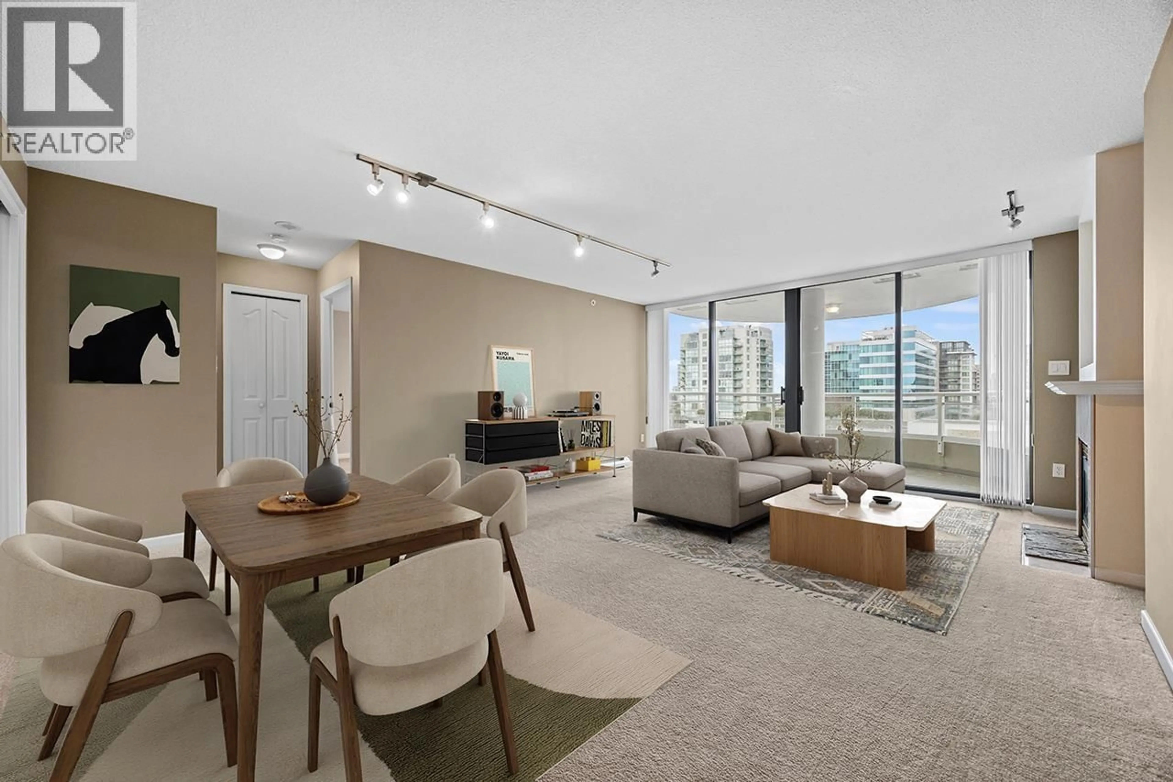 Living room with furniture, unknown for 804 - 6080 MINORU BOULEVARD, Richmond British Columbia V6Y4A7