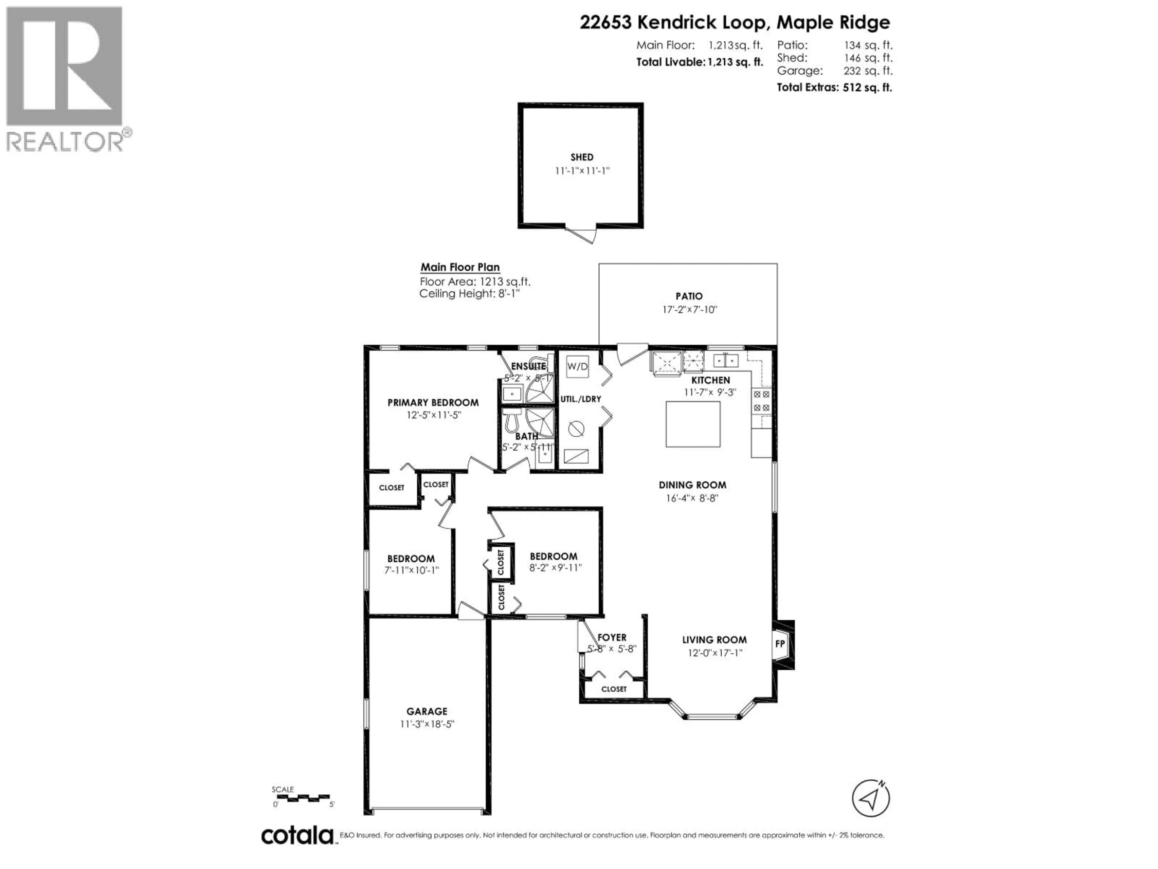 Unknown for 22653 KENDRICK LOOP, Maple Ridge British Columbia V2X8Y9