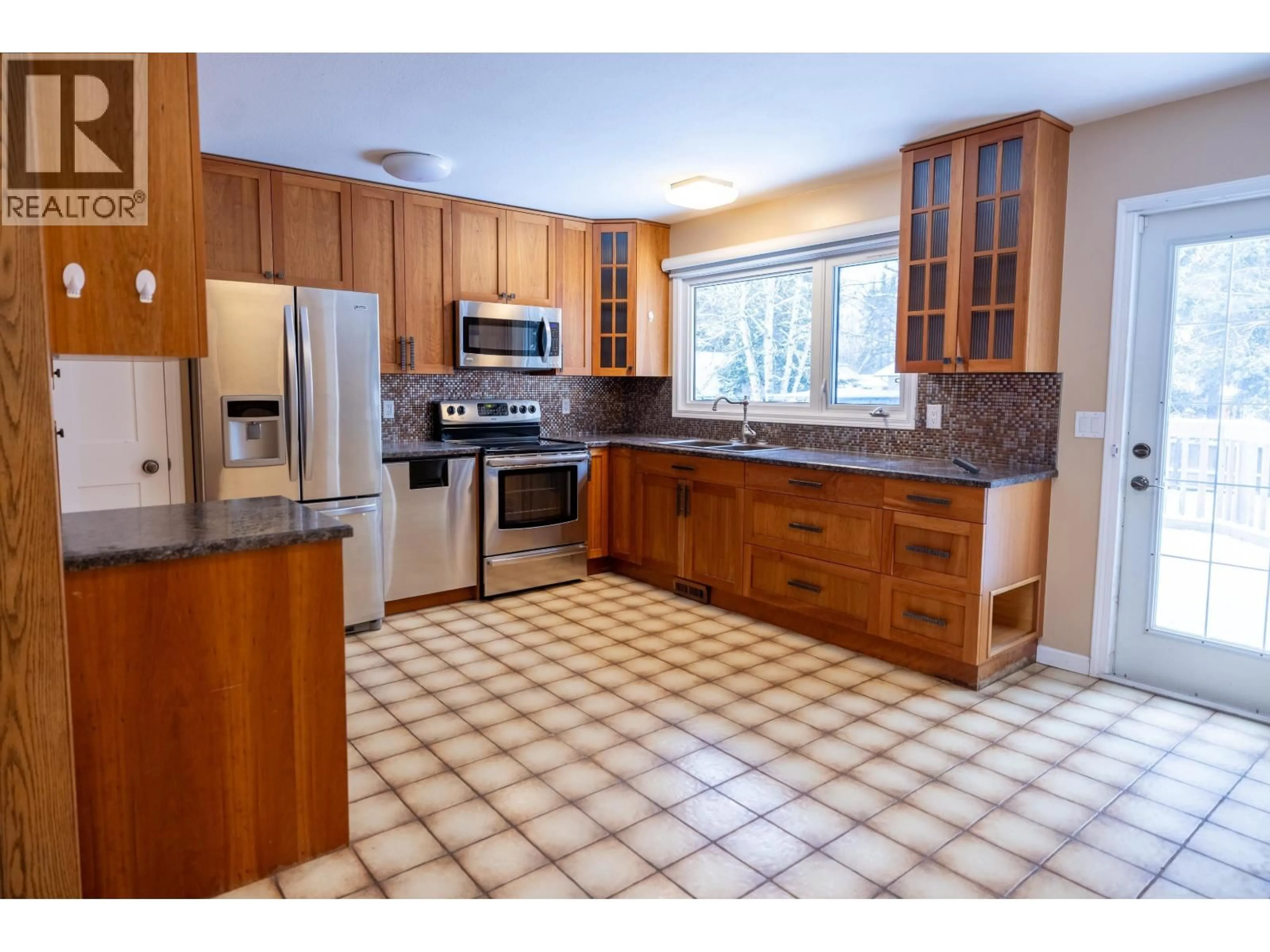 Standard kitchen, ceramic/tile floor for 7996 NEWCASTLE CRESCENT, Prince George British Columbia V2N3X5