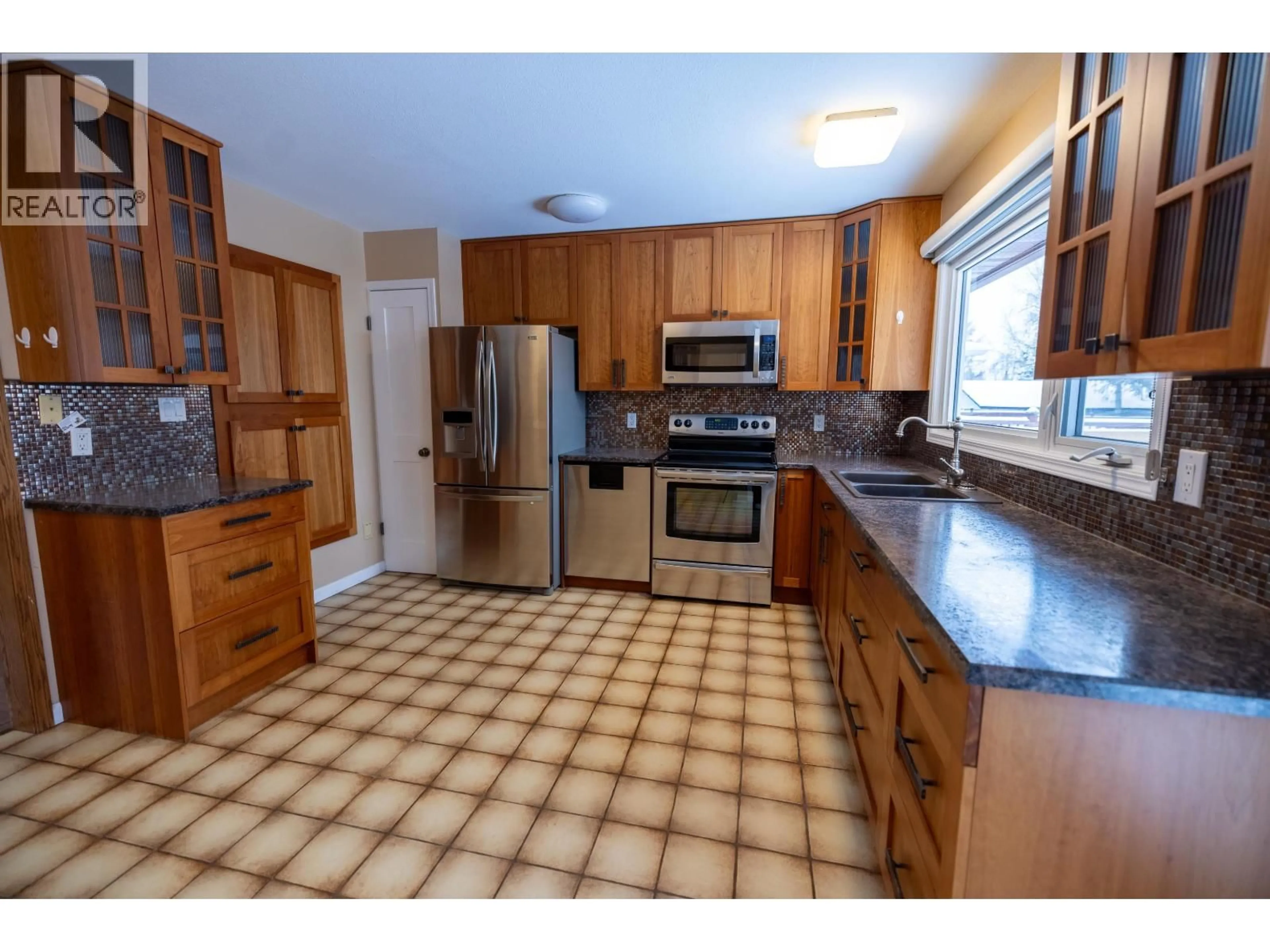 Standard kitchen, ceramic/tile floor for 7996 NEWCASTLE CRESCENT, Prince George British Columbia V2N3X5