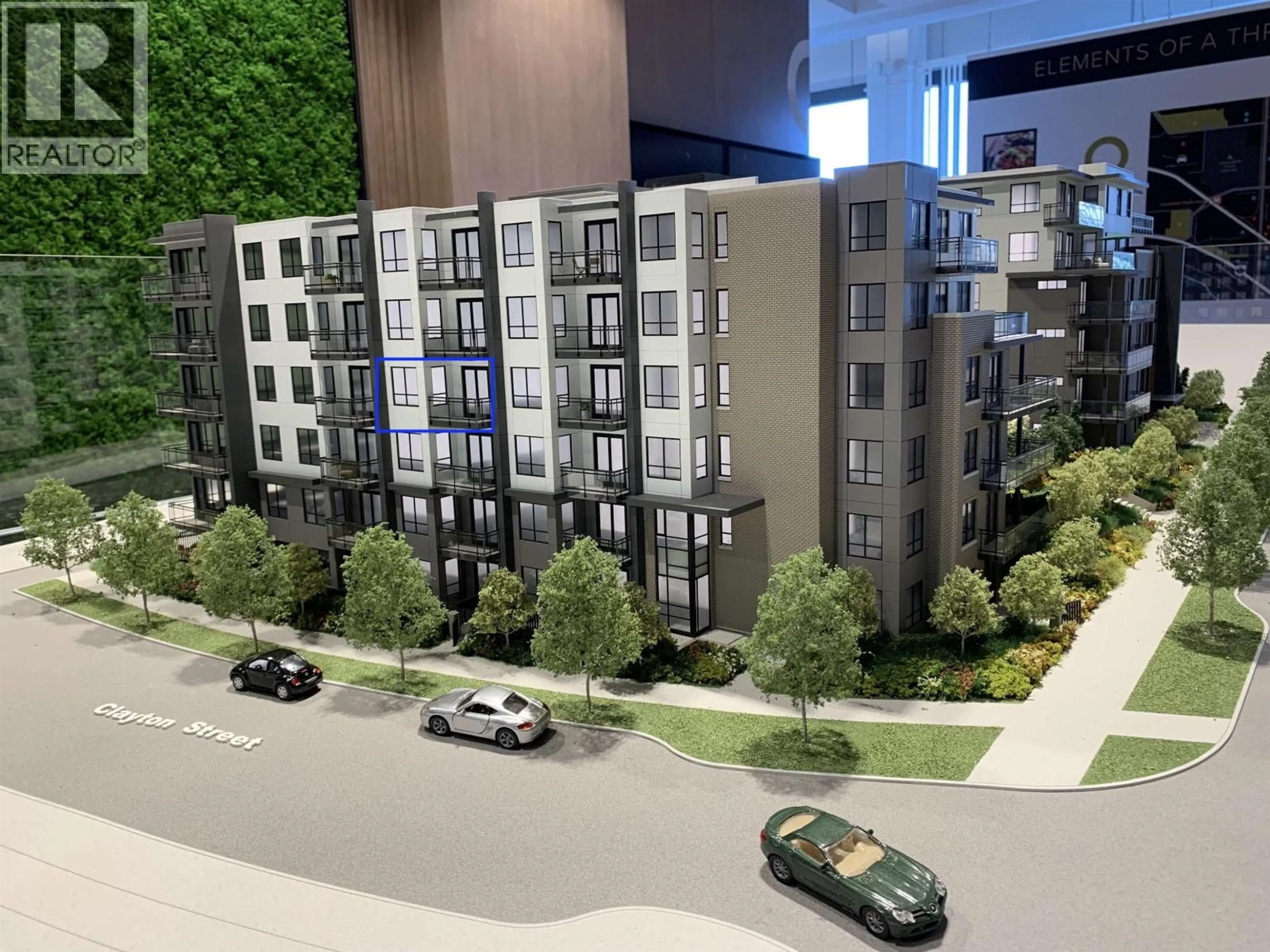 A pic from outside/outdoor area/front of a property/back of a property/a pic from drone, city buildings view from balcony for 414 - 599 DANSEY AVENUE, Coquitlam British Columbia V3J5S4