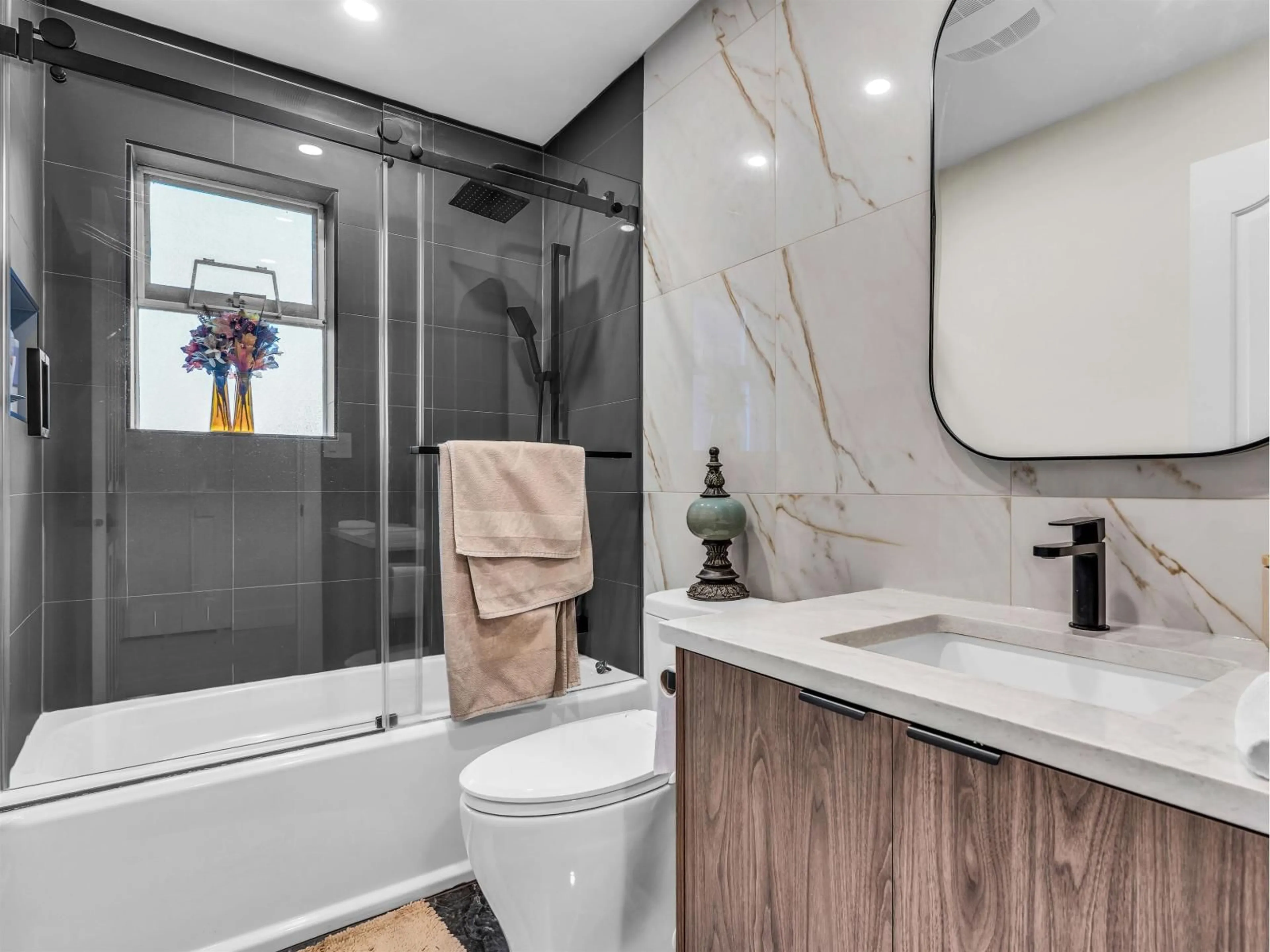 Contemporary bathroom, ceramic/tile floor for 7878 108 STREET, Delta British Columbia V4C4C2