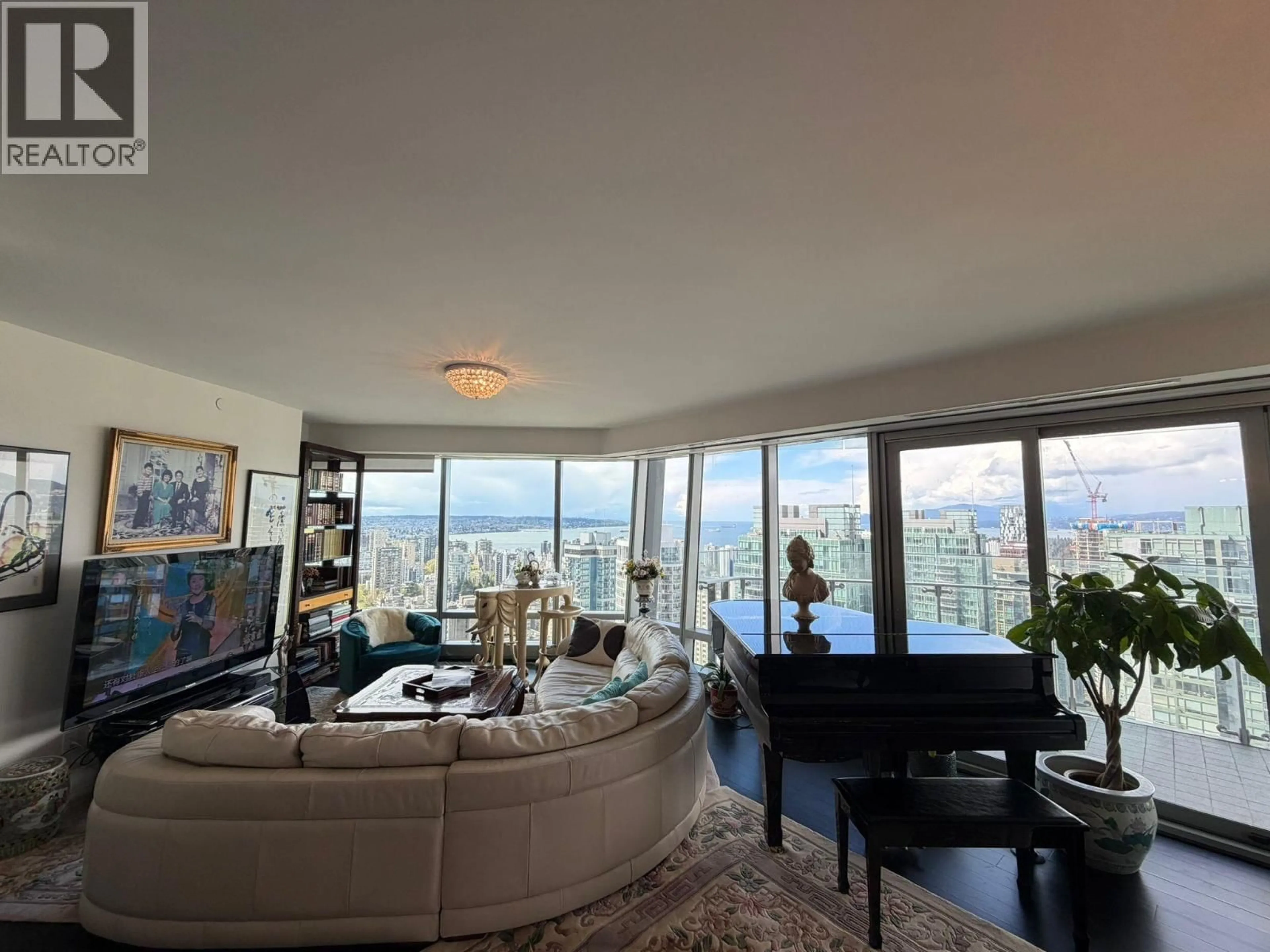 Living room with furniture, unknown for 3903 - 1151 GEORGIA STREET, Vancouver British Columbia V6E0B3