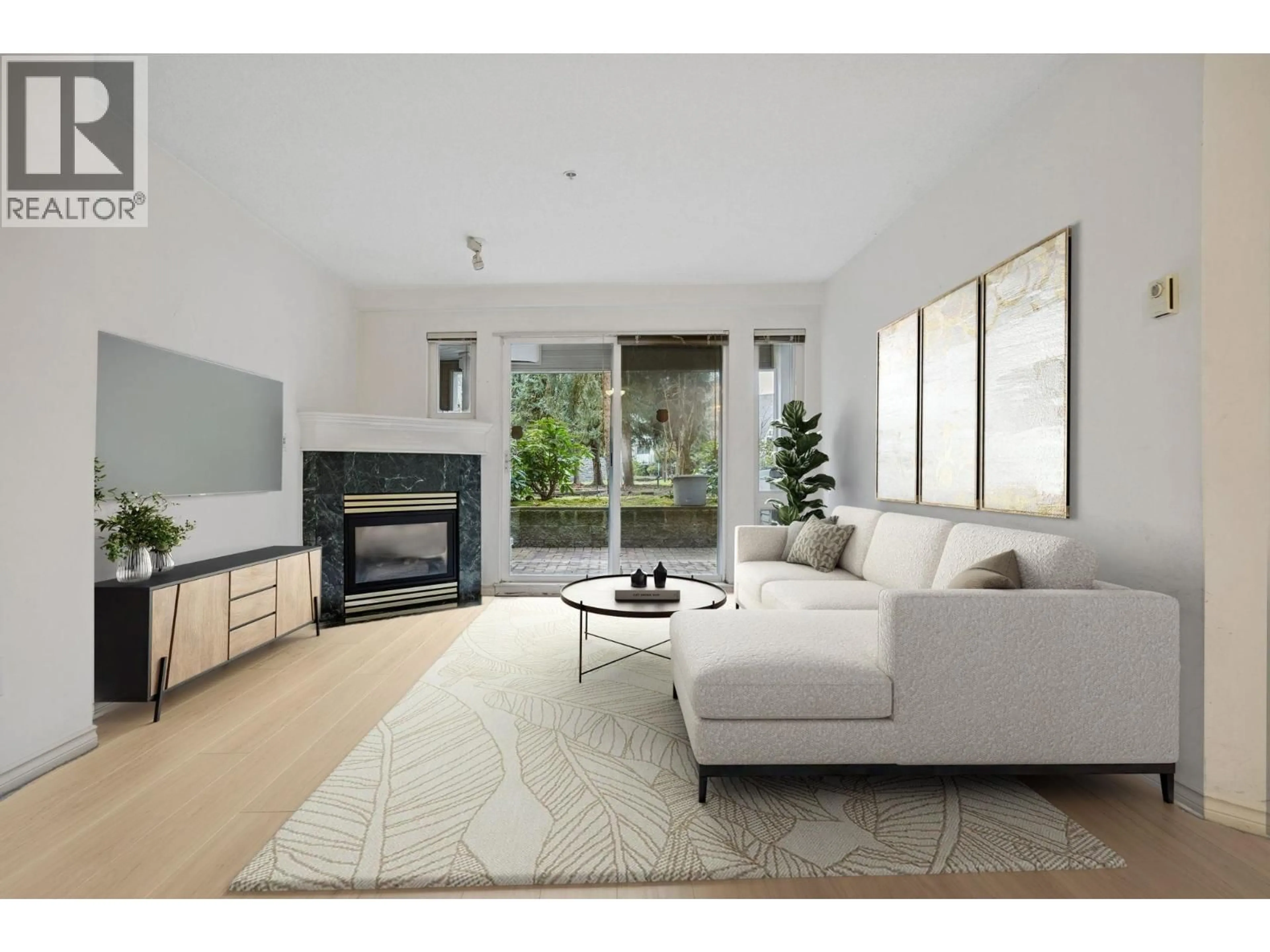 Living room with furniture, unknown for 102 - 8100 JONES ROAD, Richmond British Columbia V6Y4B1