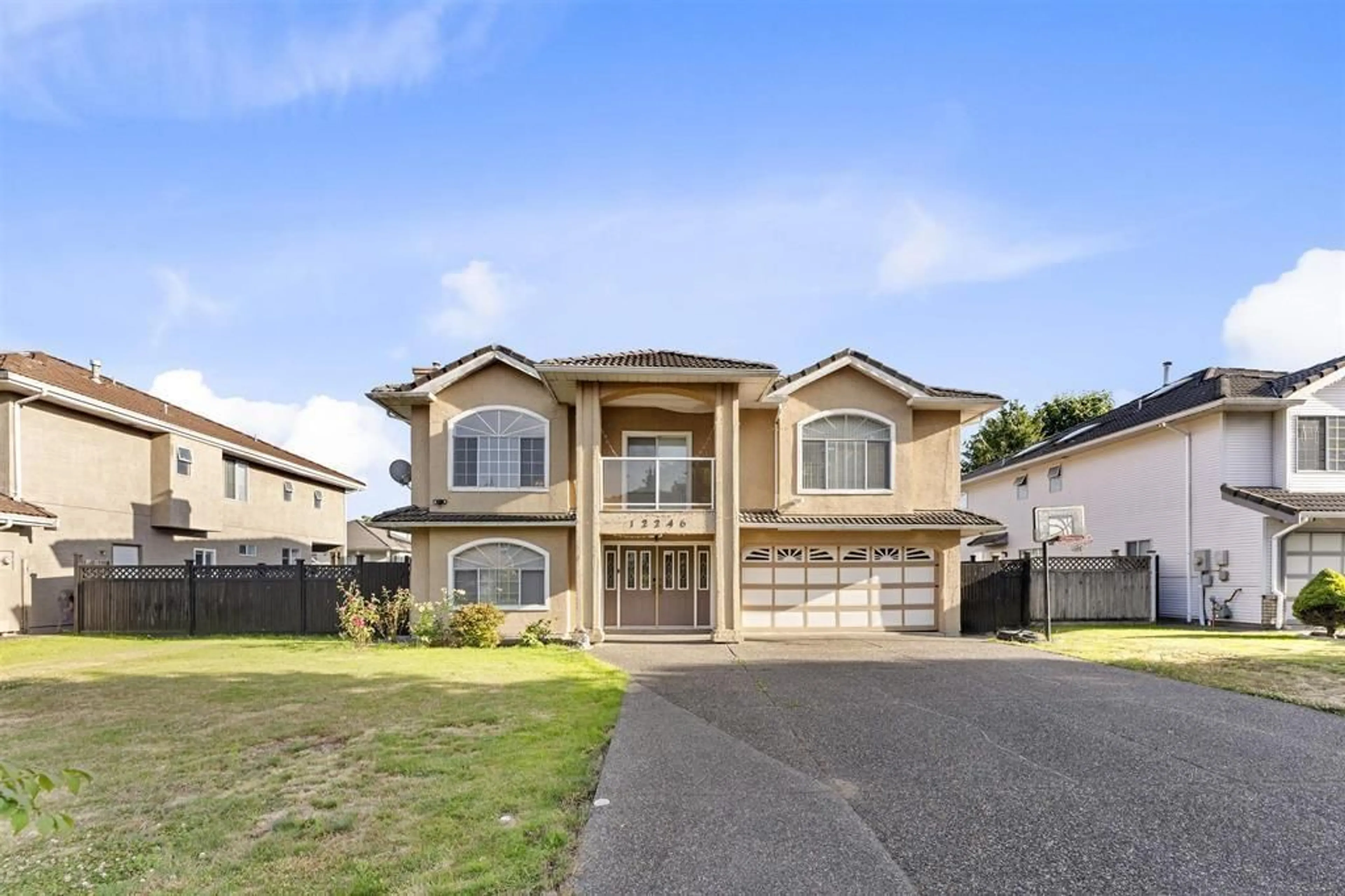 Home with vinyl exterior material, street for 12246 64A AVENUE, Surrey British Columbia V3W3R8