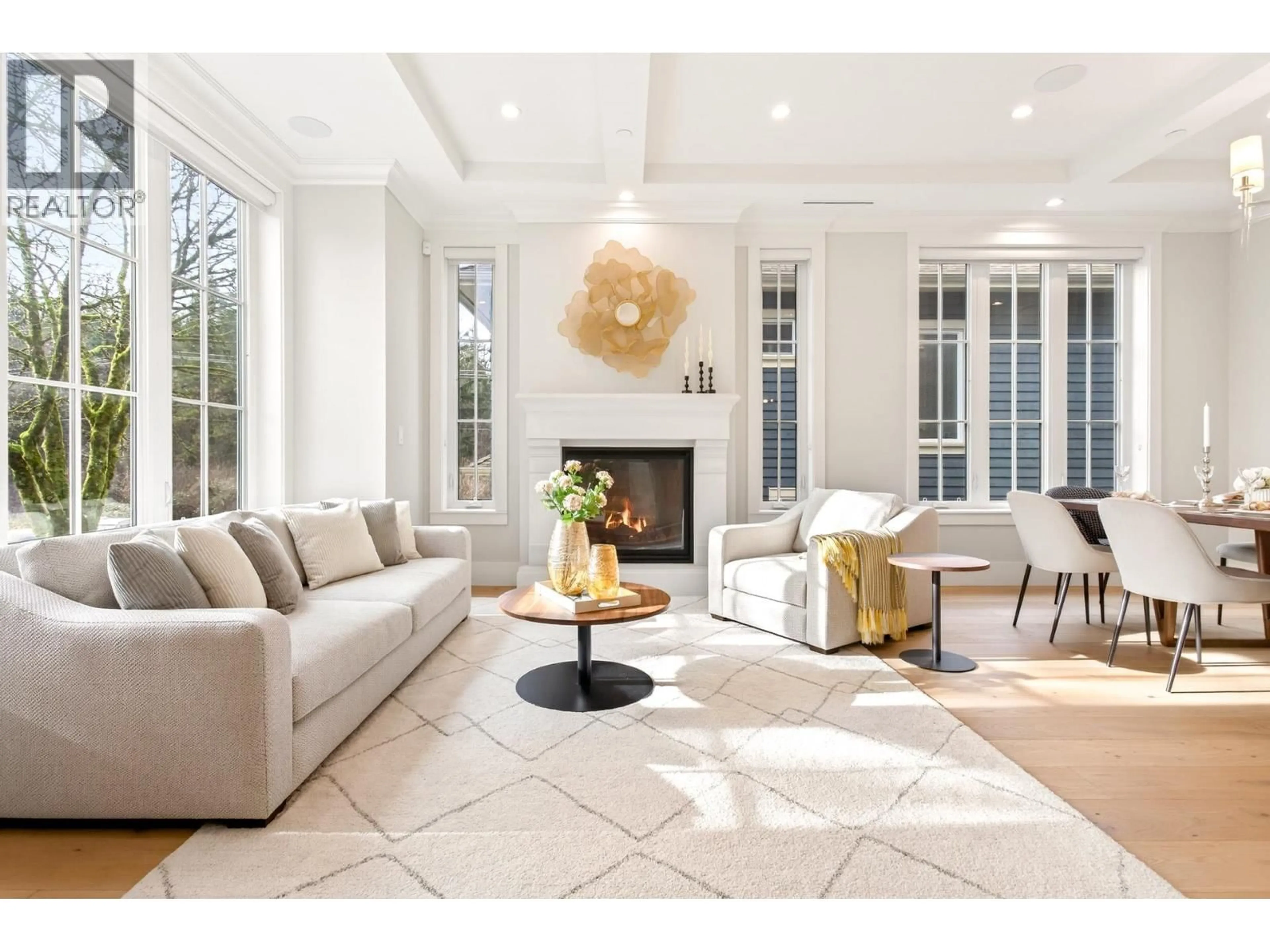 Living room with furniture, ceramic/tile floor for 4089 19TH AVENUE, Vancouver British Columbia V6S1E2