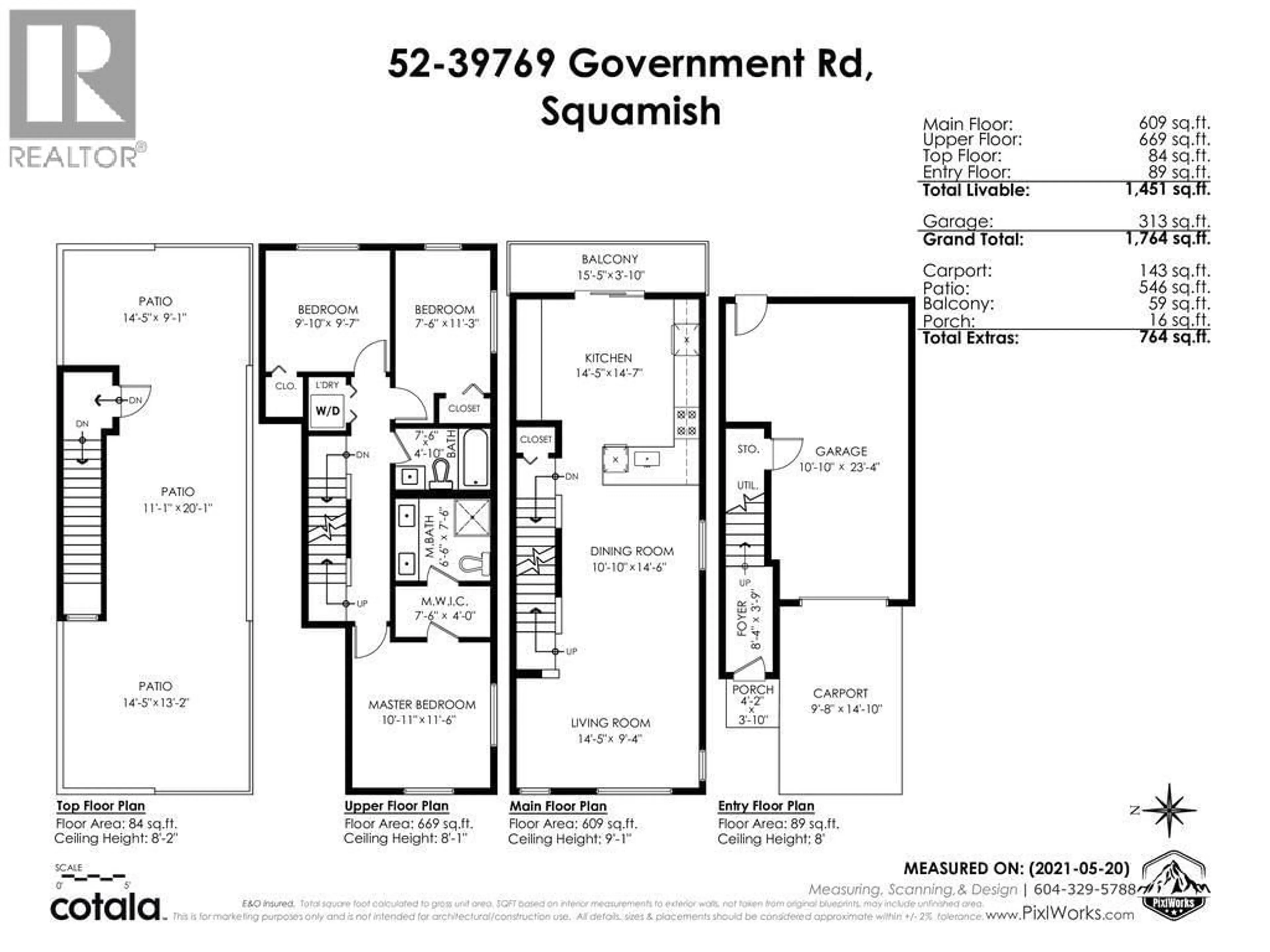 Floor plan for 52 - 39769 GOVERNMENT ROAD, Squamish British Columbia V8B0Z1