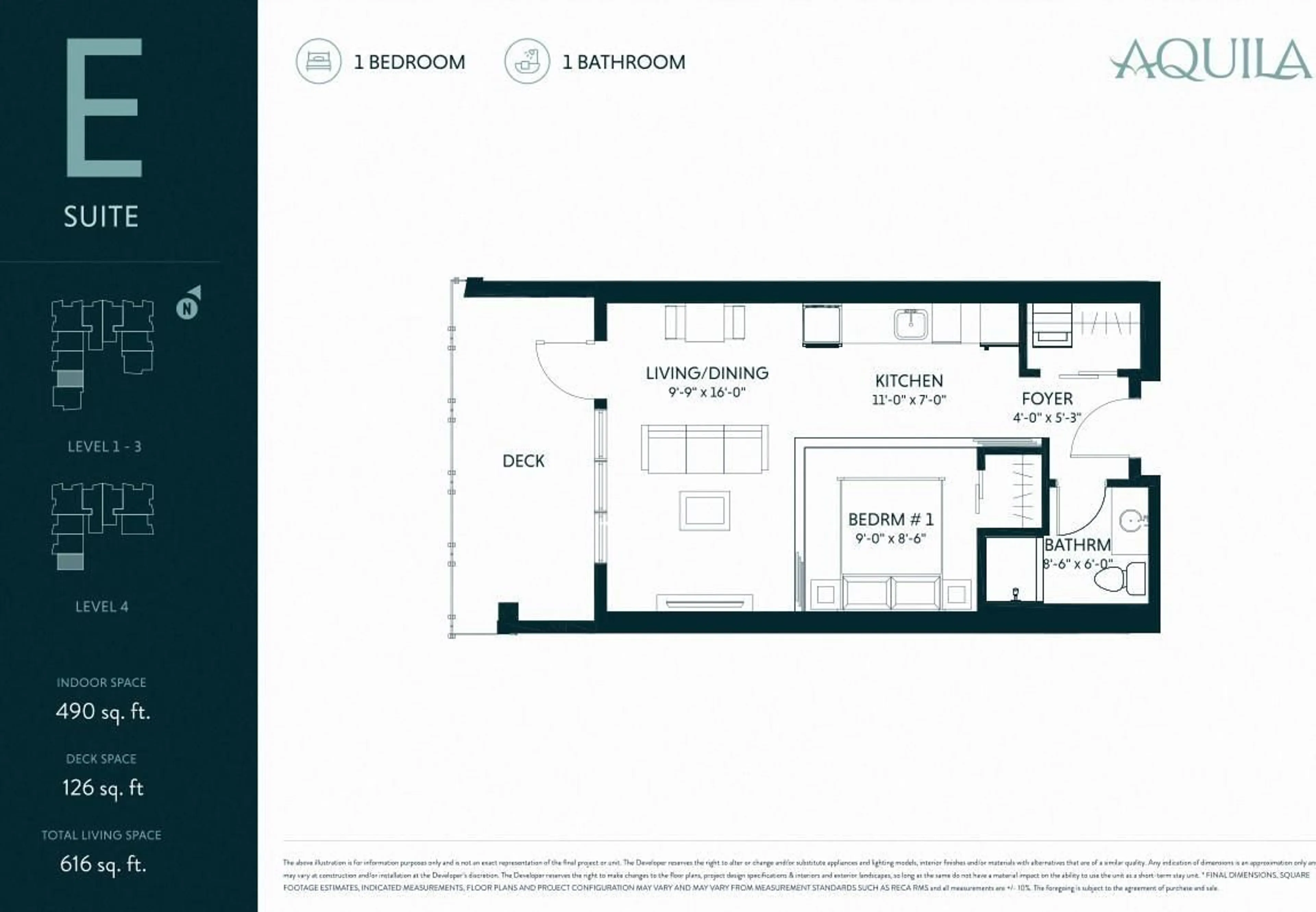 Floor plan for 208 - 555 LILLOOET AVENUE, Harrison Hot Springs British Columbia V0K1K0