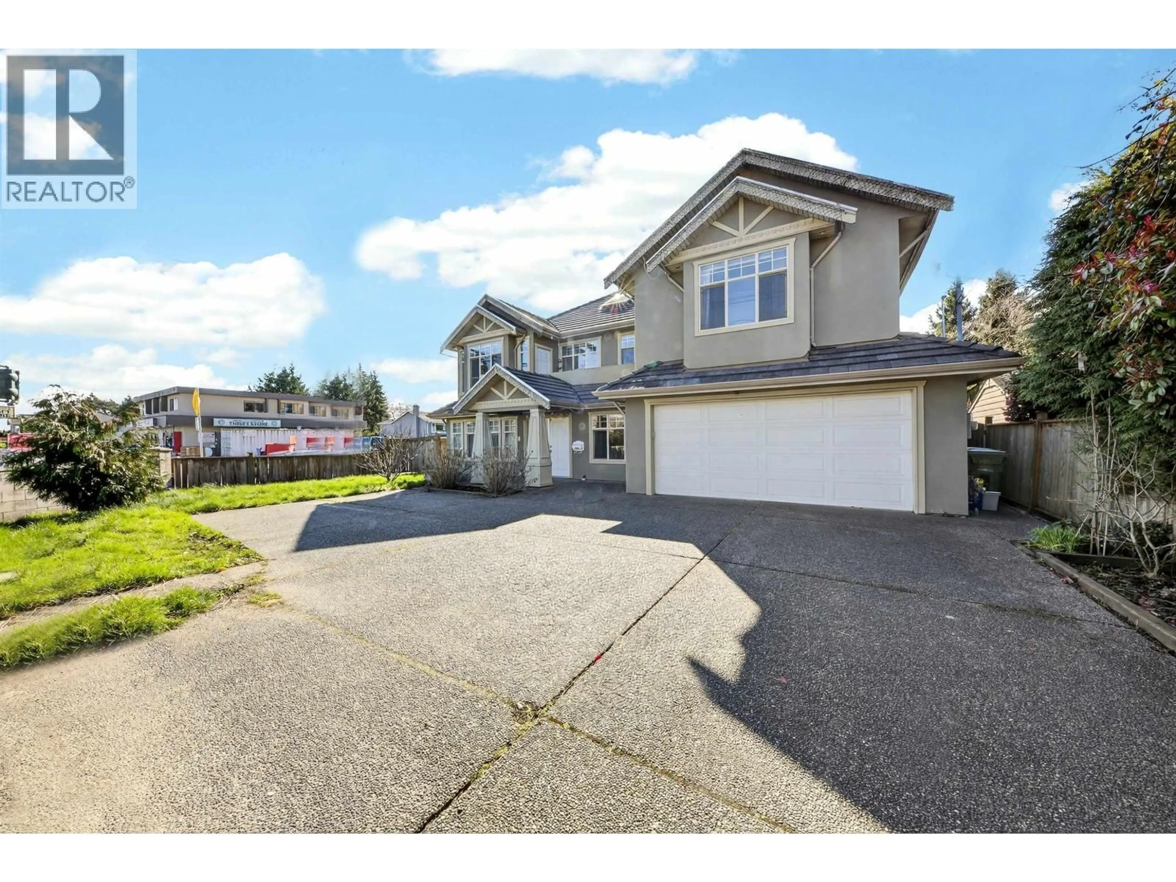 A pic from outside/outdoor area/front of a property/back of a property/a pic from drone, street for 8800 FRANCIS ROAD, Richmond British Columbia V6Y1A6