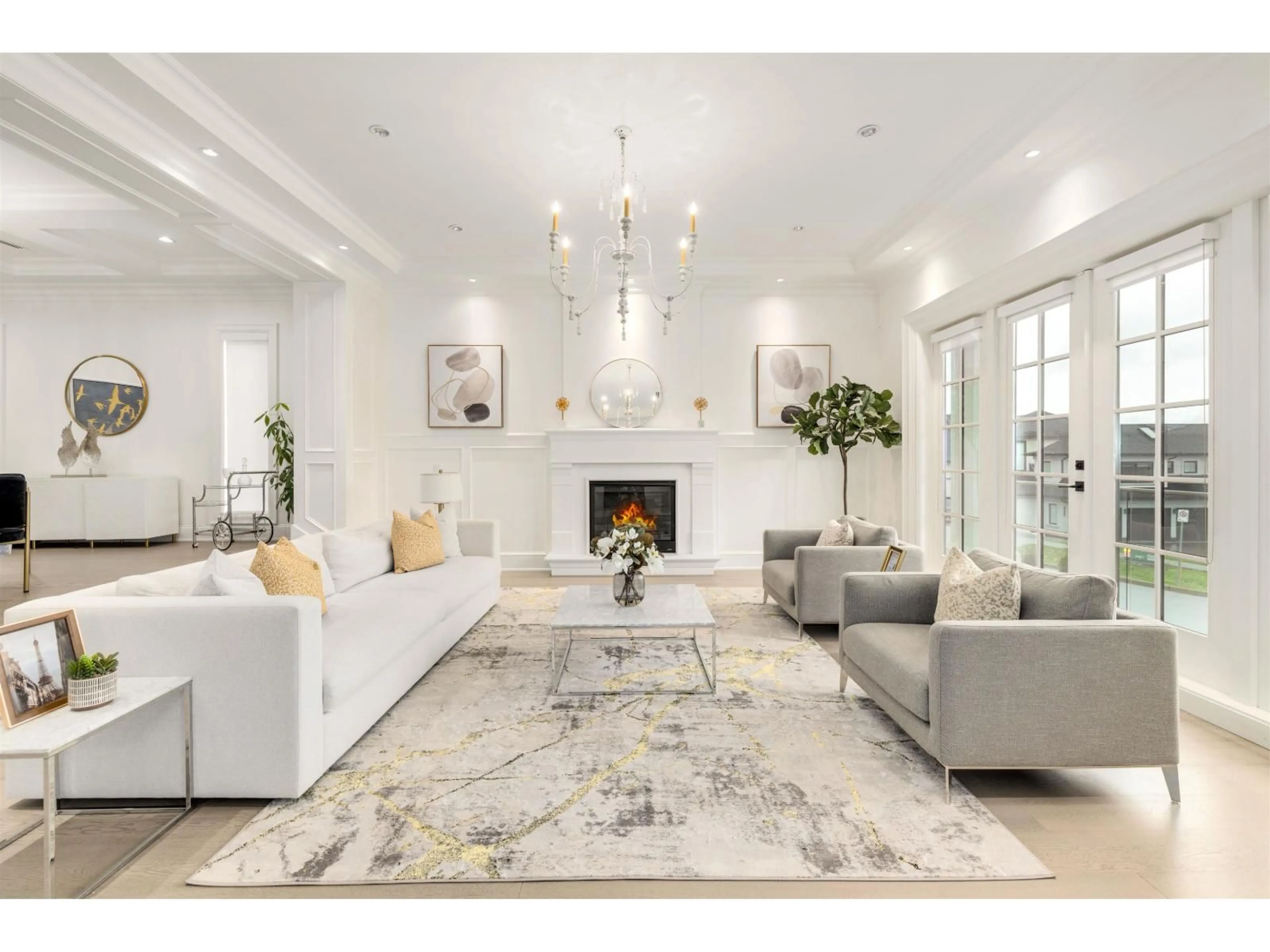 Living room with furniture, unknown for 16738 MCNAIR DRIVE, Surrey British Columbia V3Z0P9