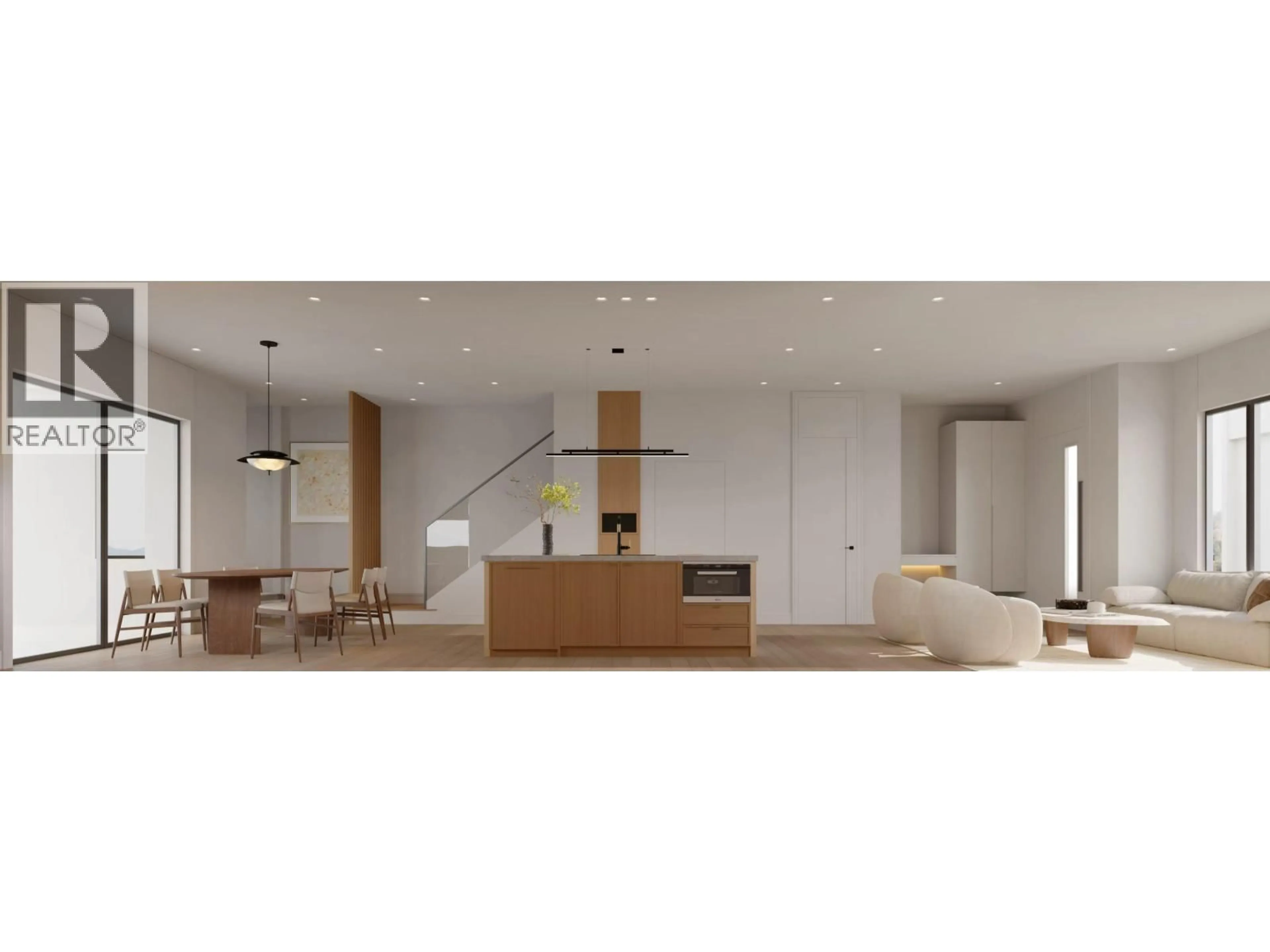 Open concept kitchen, wood/laminate floor for 1 - 4730 PANDORA STREET, Burnaby British Columbia V5C2C3