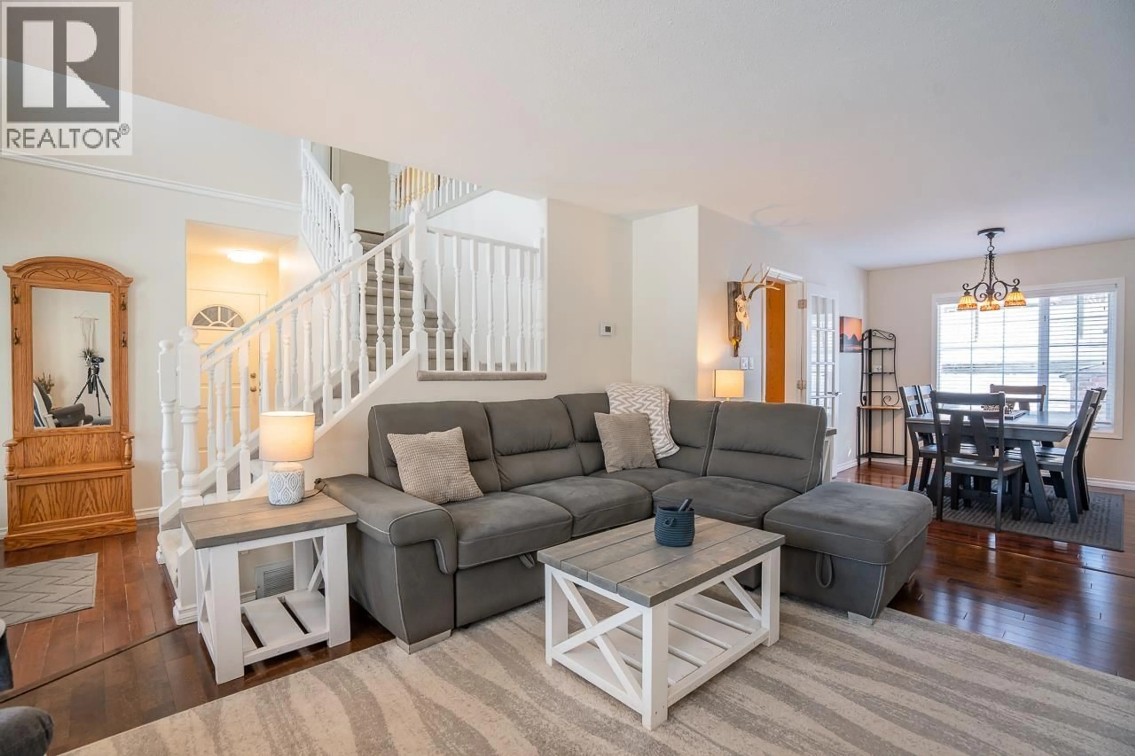 Living room with furniture, unknown for 5663 HORSE LAKE ROAD, 100 Mile House British Columbia V0K2E1