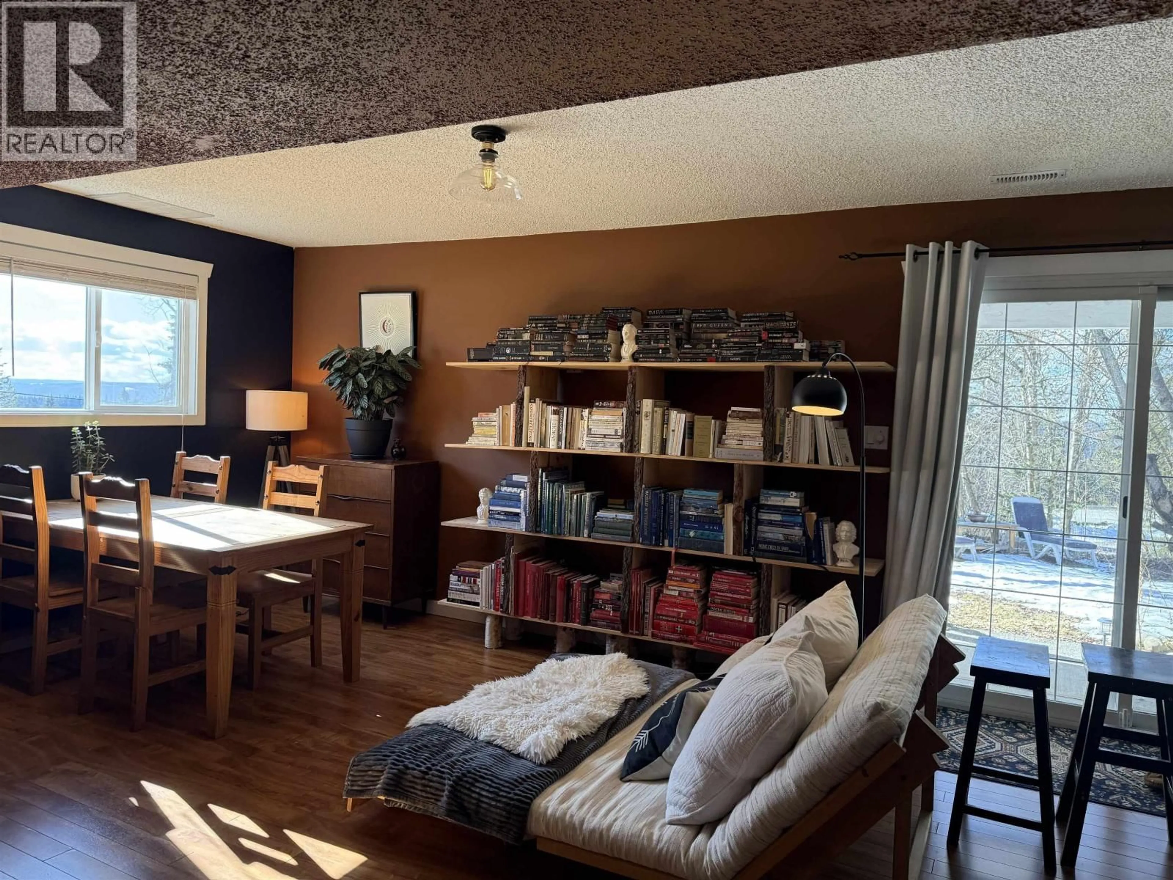Living room with furniture, wood/laminate floor for 3065 WALLACE CRESCENT, Prince George British Columbia V2K3Y9