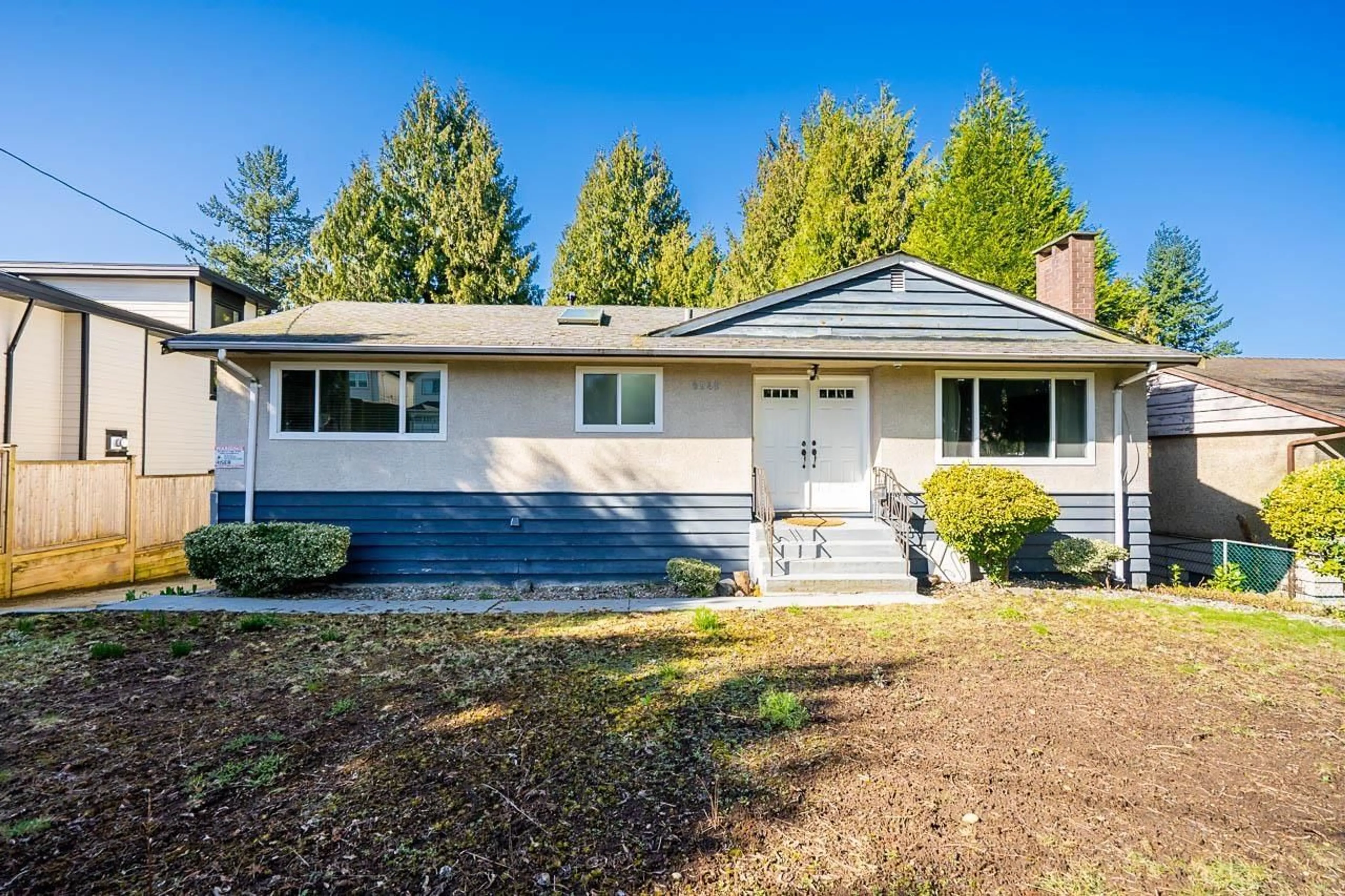 Home with vinyl exterior material, street for 9545 116 STREET, Delta British Columbia V4C5X2