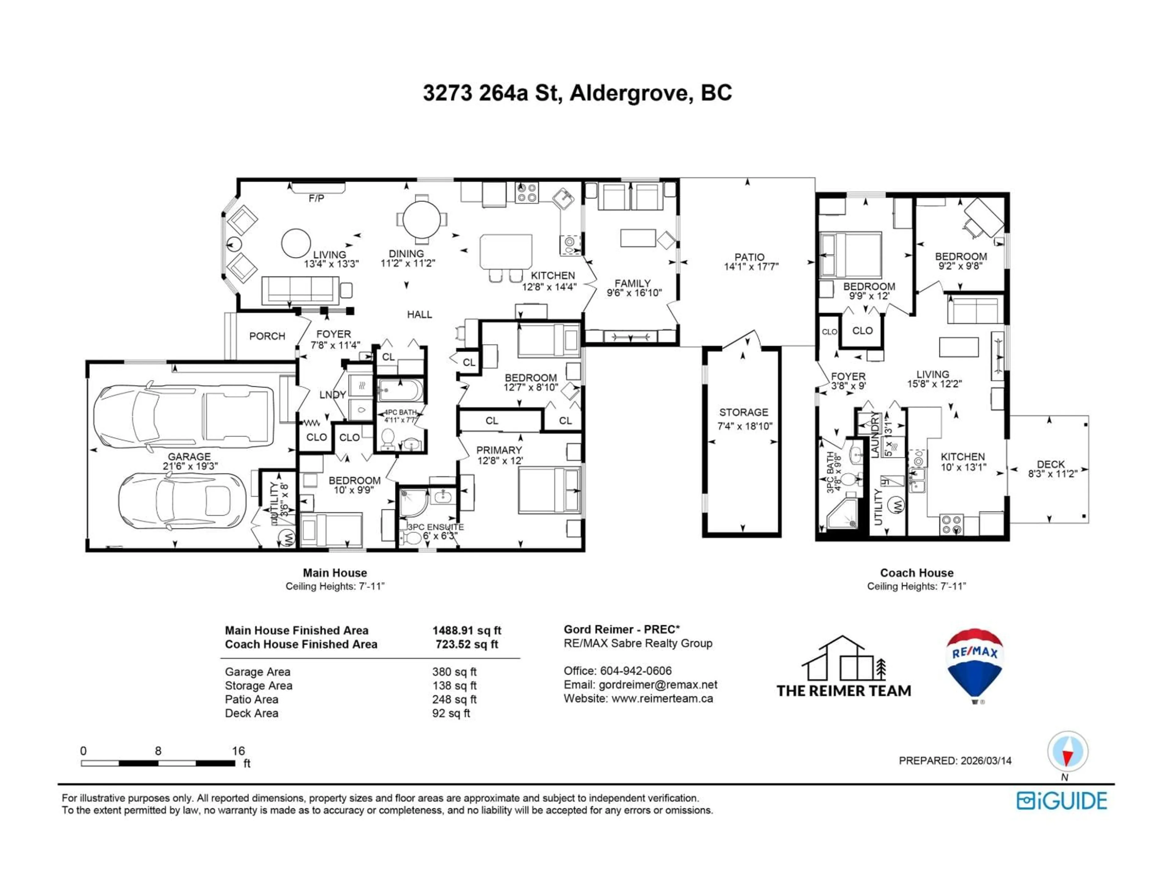 Floor plan for 3273 264A STREET, Langley British Columbia V4W3E9