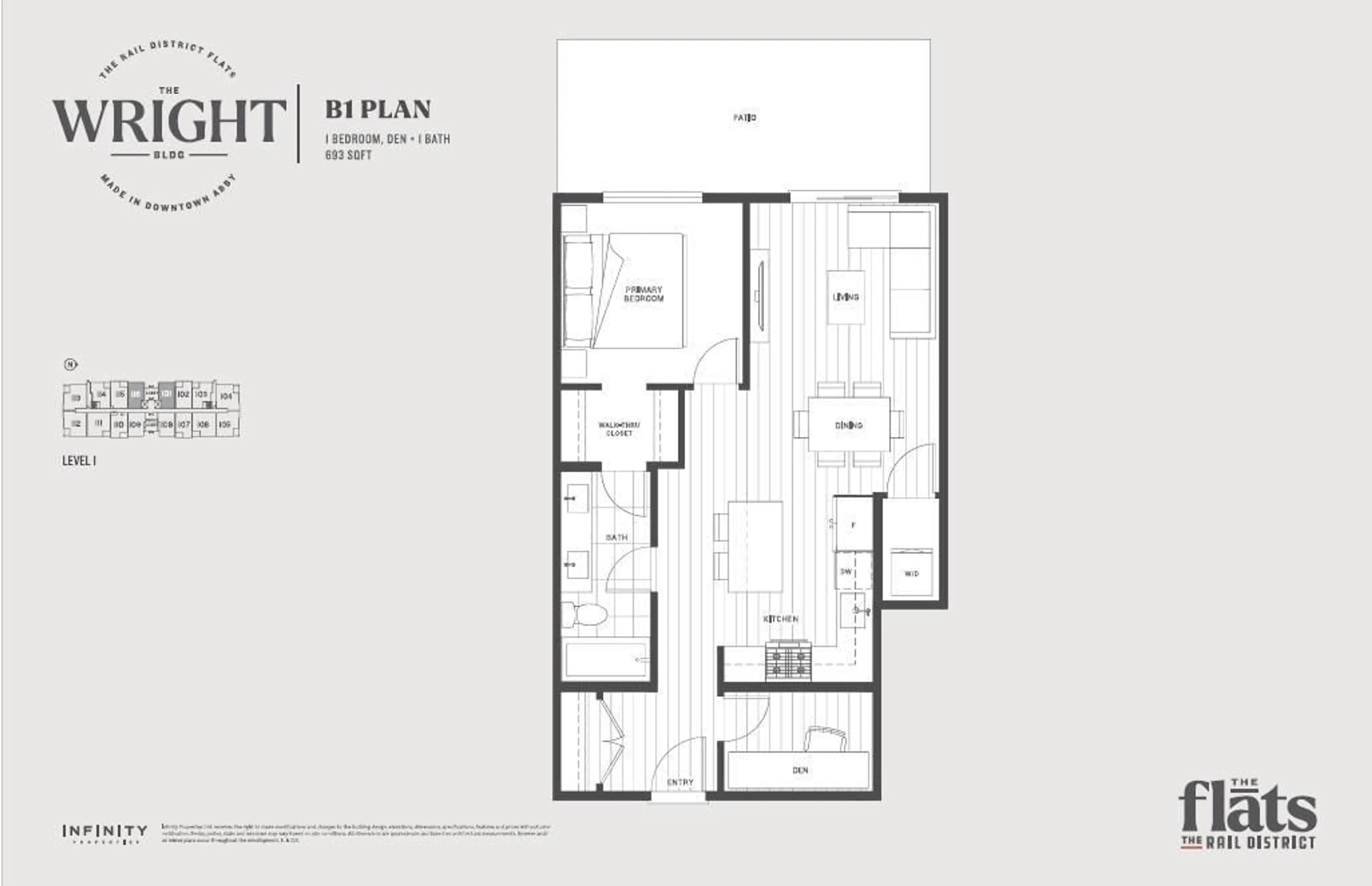 Floor plan for 306 - 2771 MONTROSE AVENUE, Abbotsford British Columbia V2S0R2