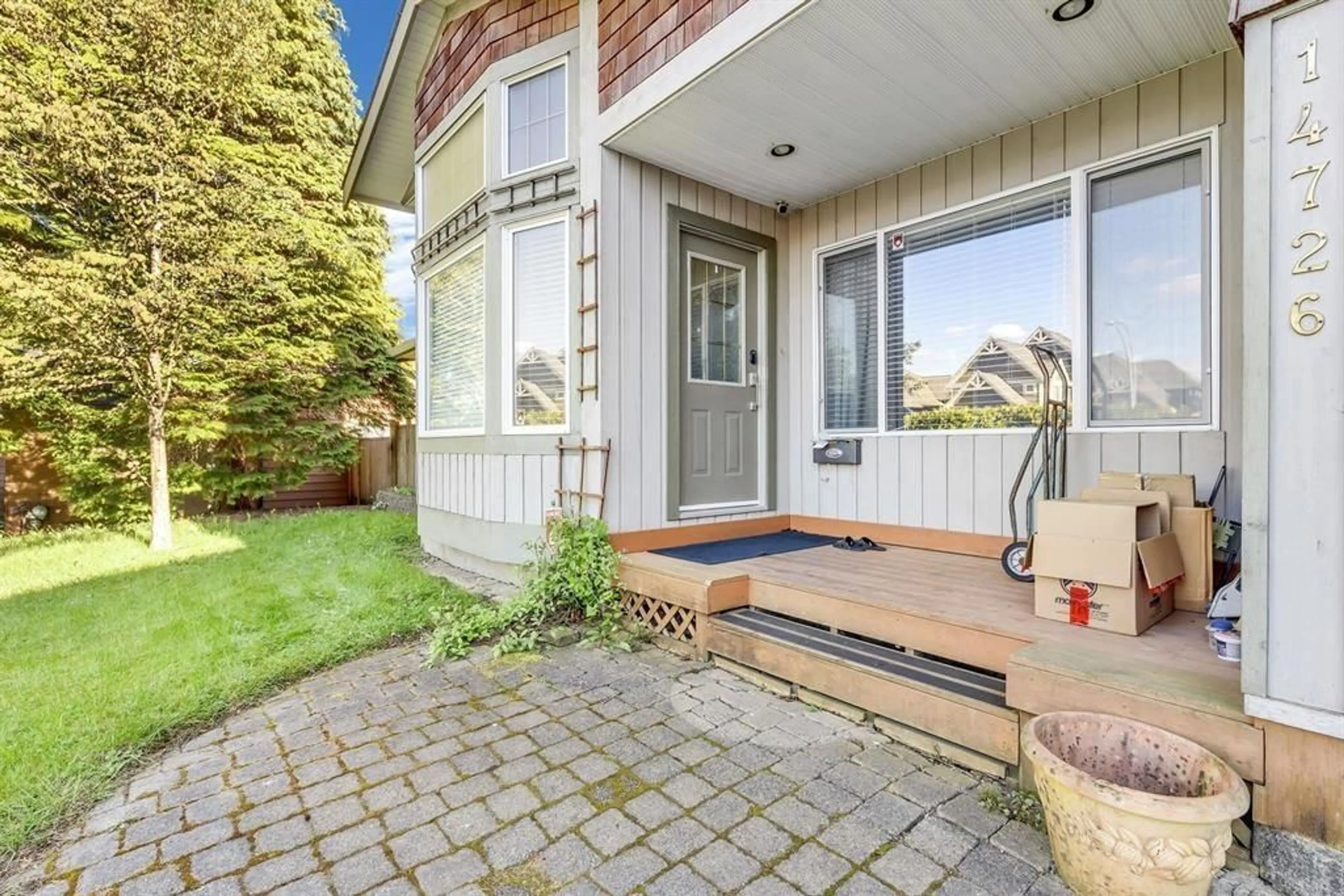 Home with brick exterior material, street for 14726 60A AVENUE, Surrey British Columbia V3S1W1