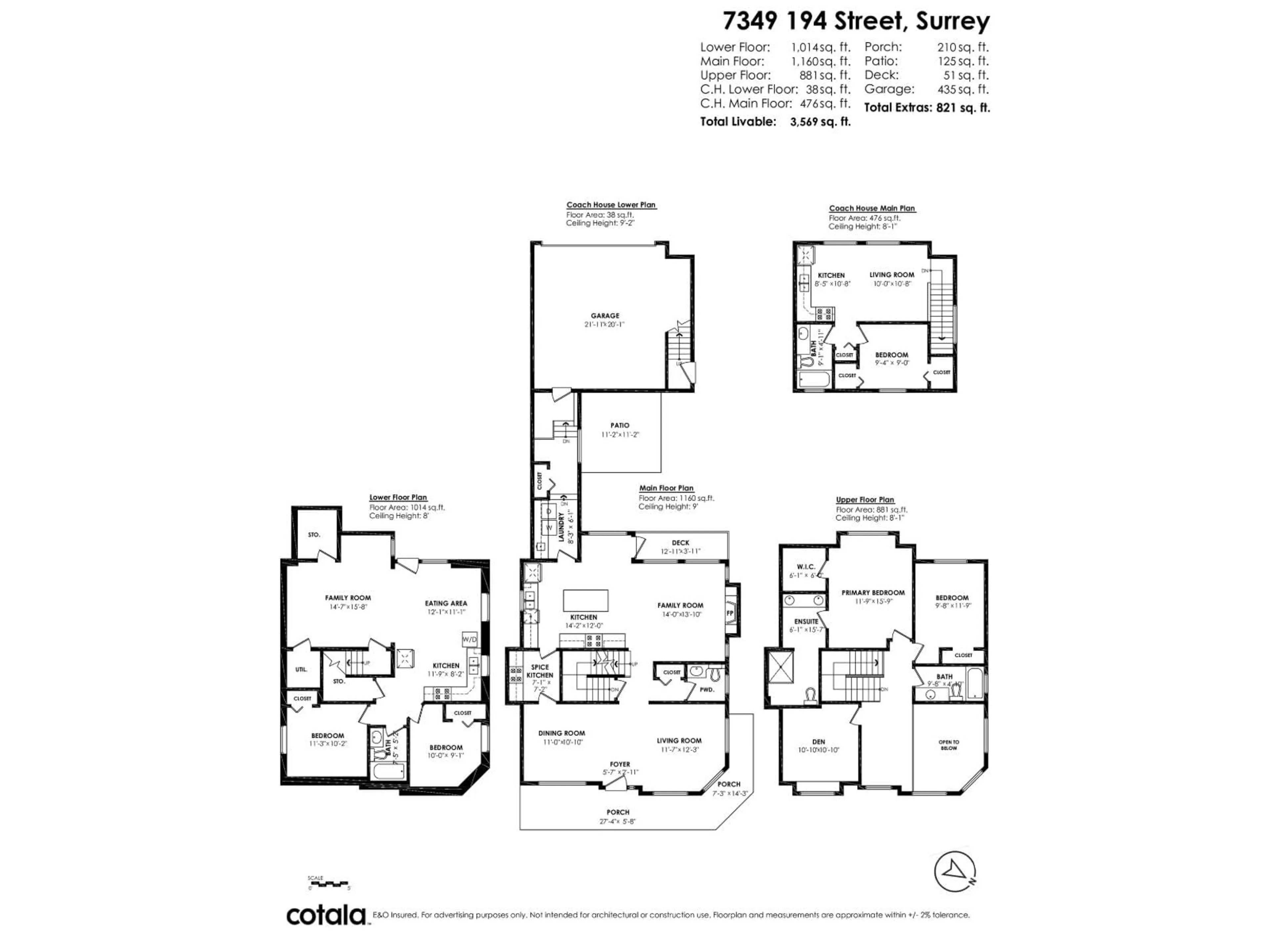 Floor plan for 7349 194 STREET, Surrey British Columbia V4N5Y1
