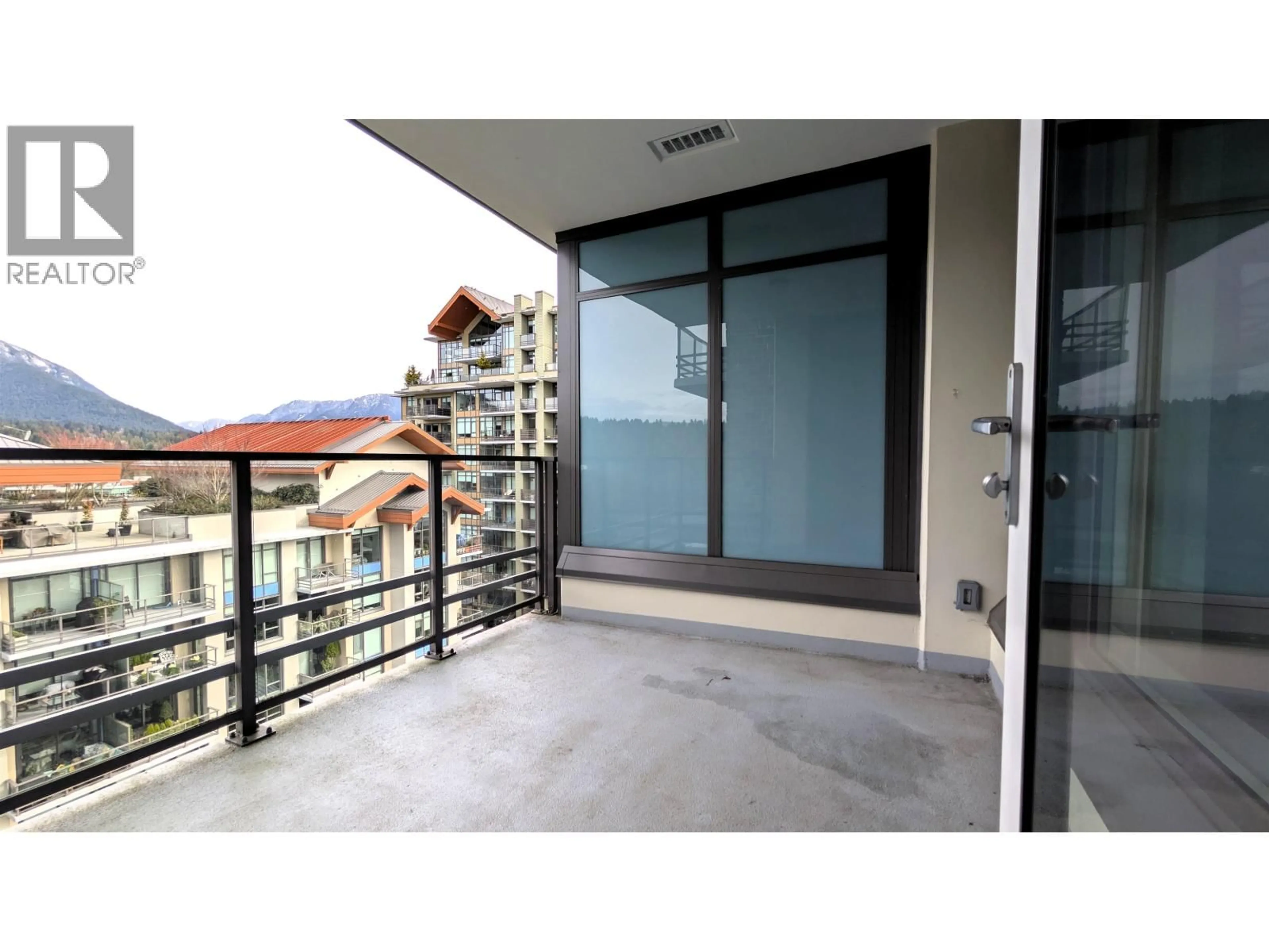 Balcony in the apartment, unknown for 802 - 1210 27TH STREET, North Vancouver British Columbia V7J0C5