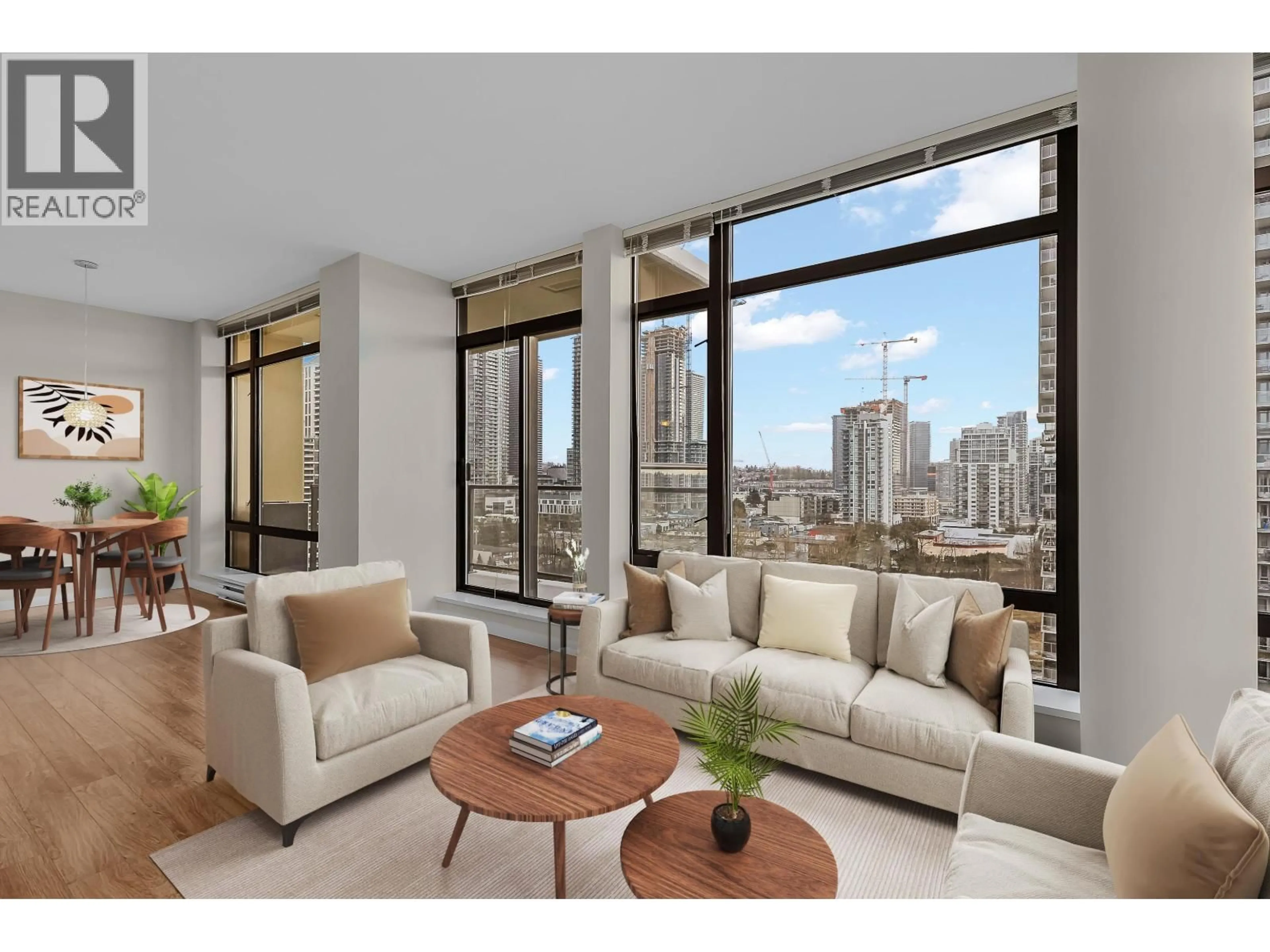 Living room with furniture, unknown for 1701 - 2355 MADISON AVENUE, Burnaby British Columbia V5C0B3