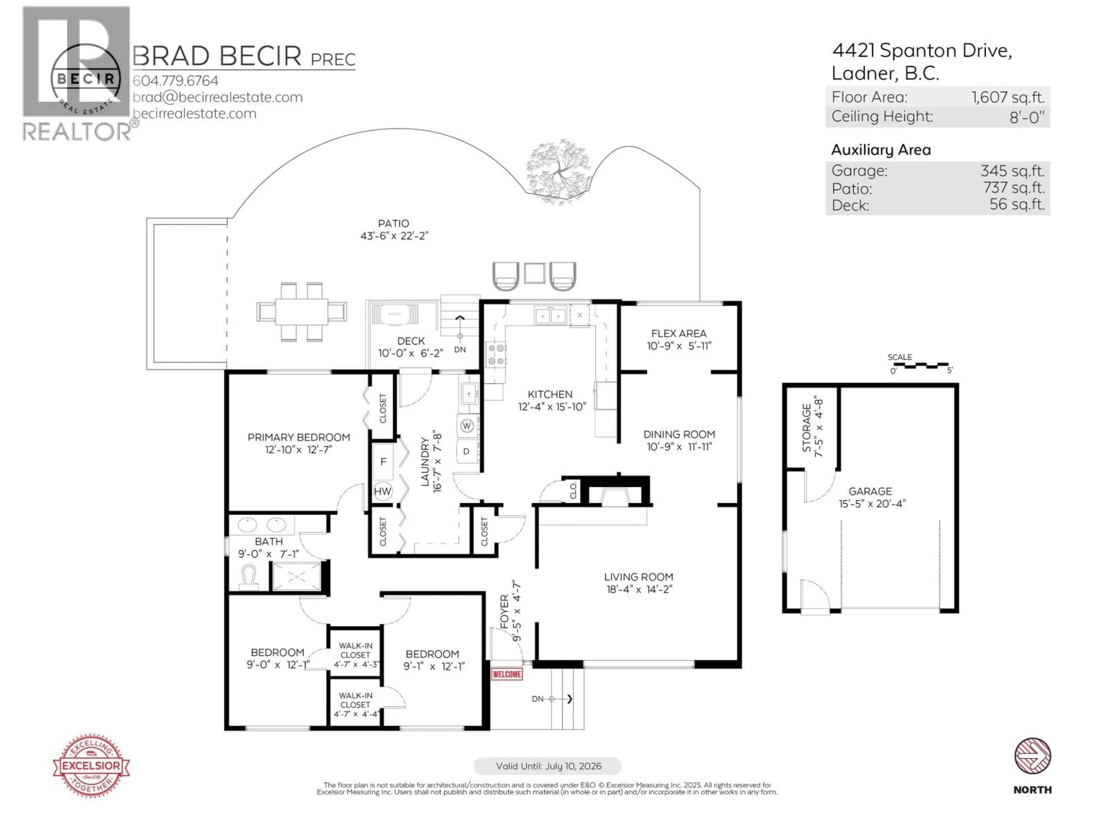 Floor plan for 4421 SPANTON DRIVE, Delta British Columbia V4K2W4