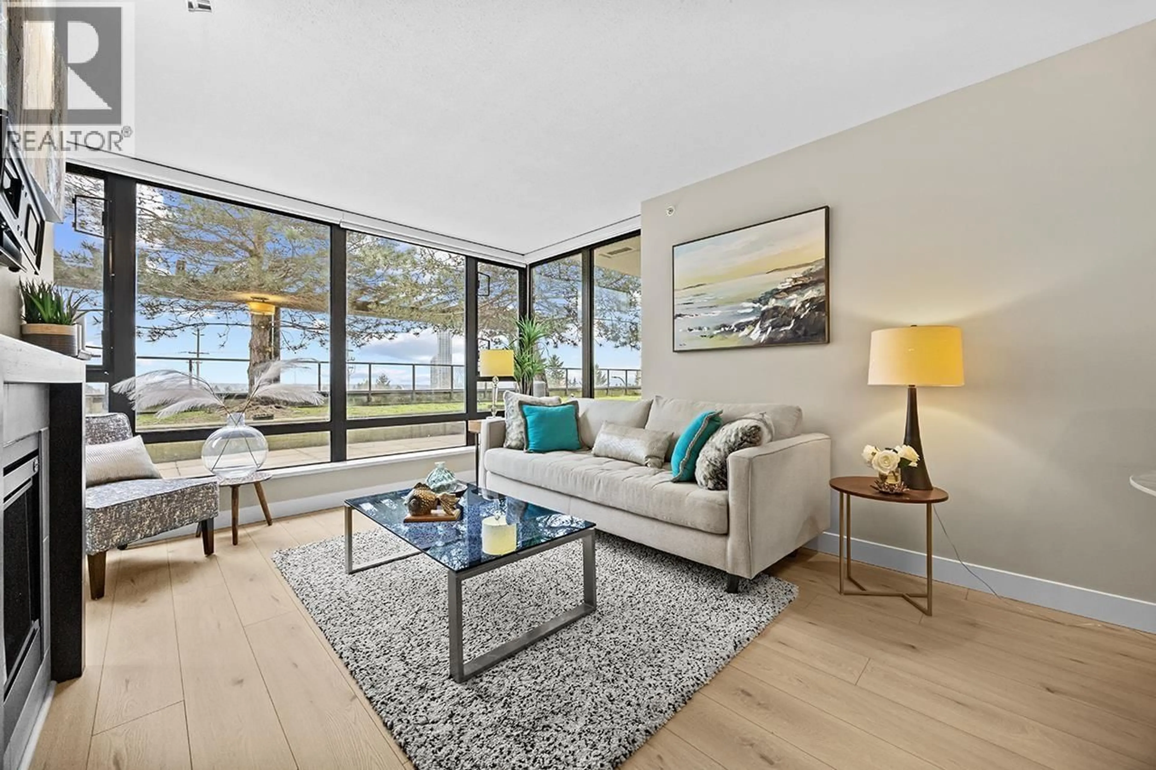 Living room with furniture, unknown for 303 - 7328 ARCOLA STREET, Burnaby British Columbia V5E0A7