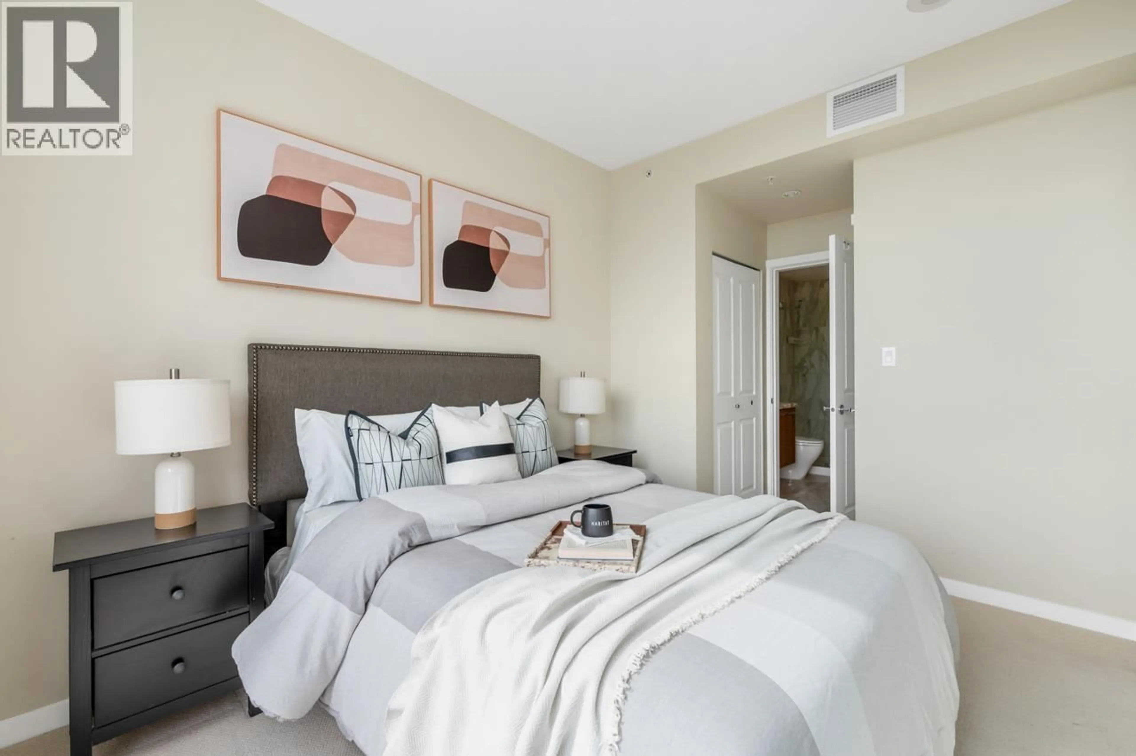 Bedroom with bed, unknown for 1503 - 5728 BERTON AVENUE, Vancouver British Columbia V6S0E5