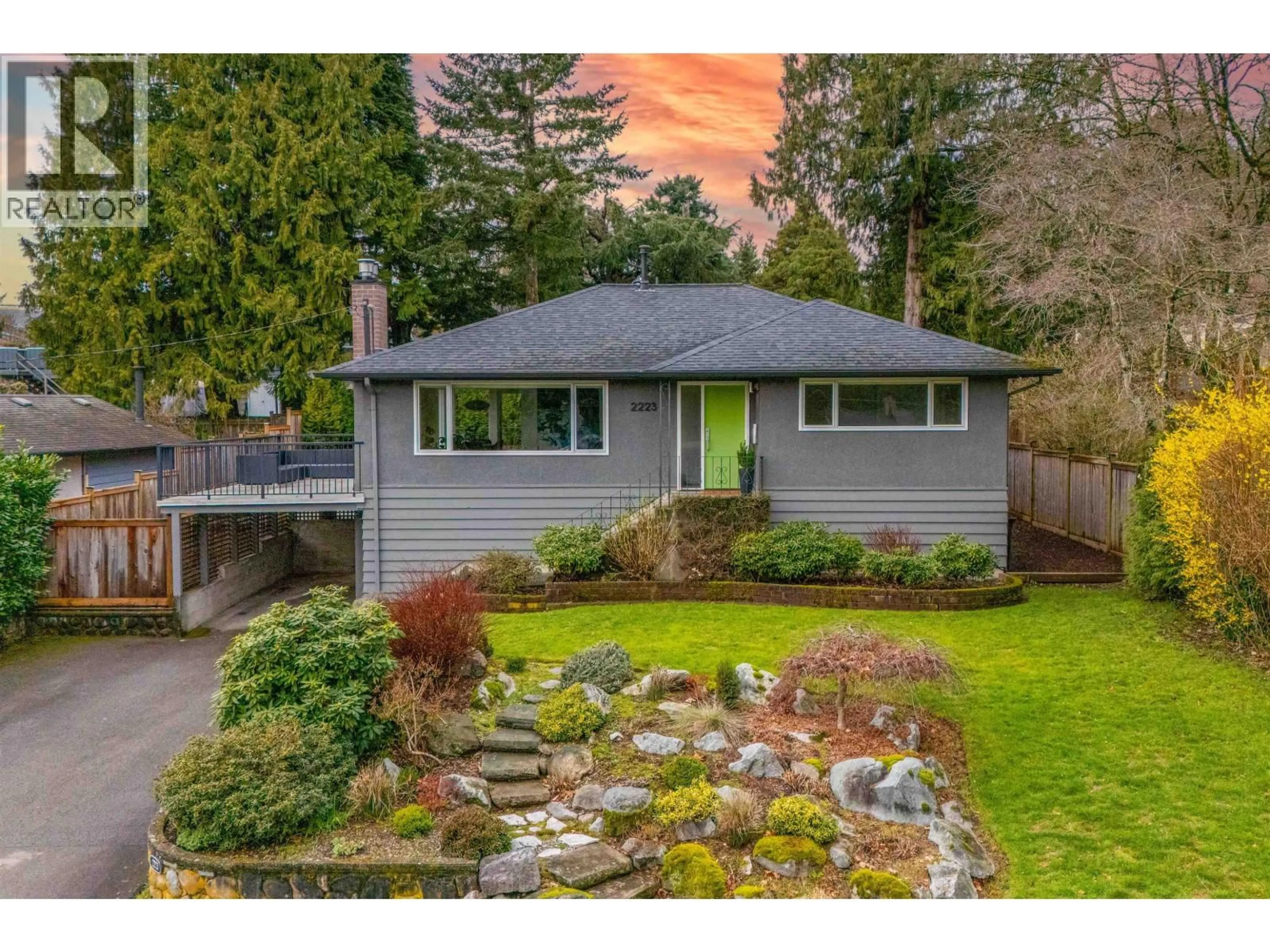 A pic from outside/outdoor area/front of a property/back of a property/a pic from drone, street for 2223 GREYLYNN CRESCENT, North Vancouver British Columbia V7J2X6