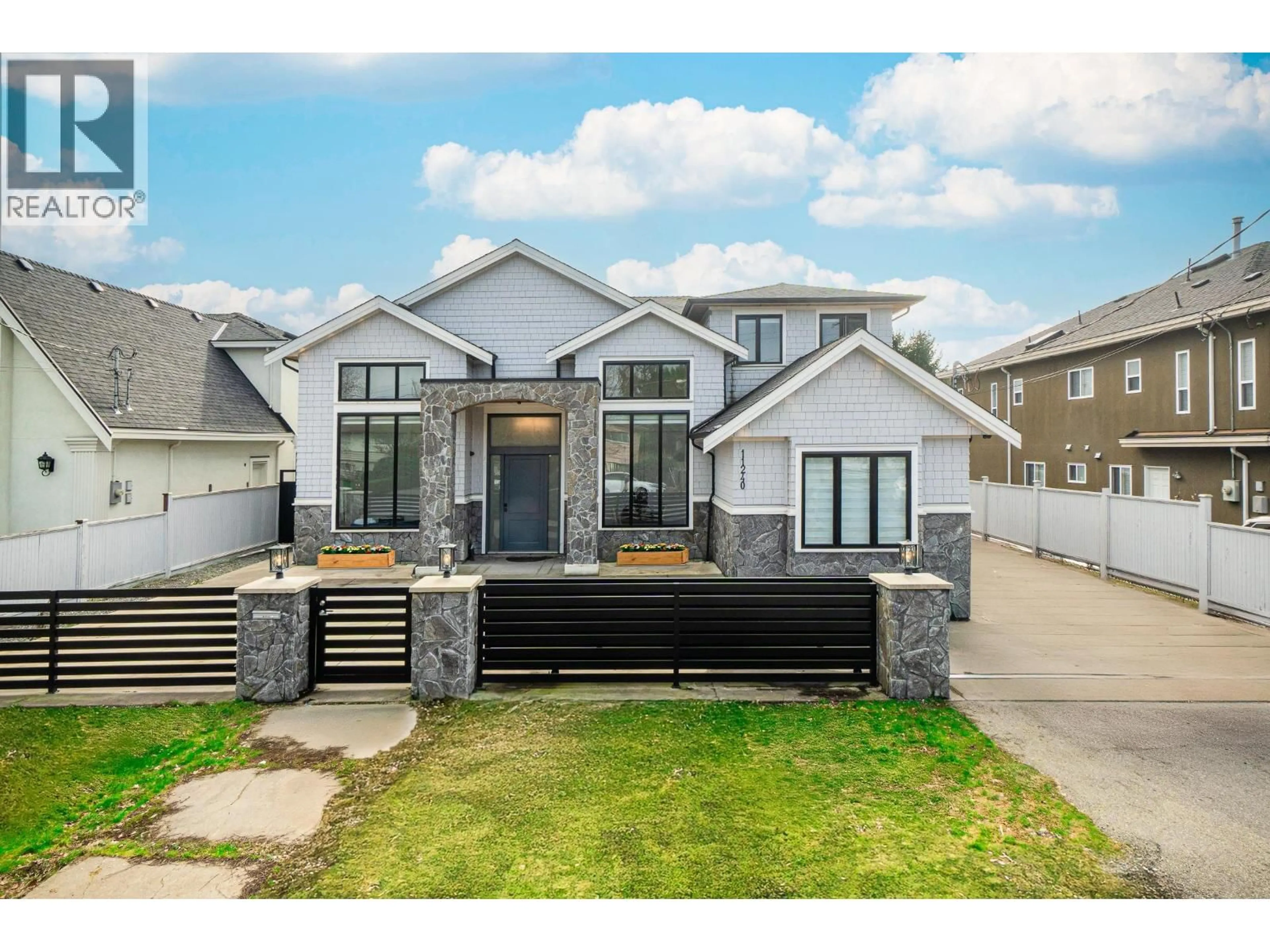 Home with vinyl exterior material, street for 11240 BIRD ROAD, Richmond British Columbia V6X1N8