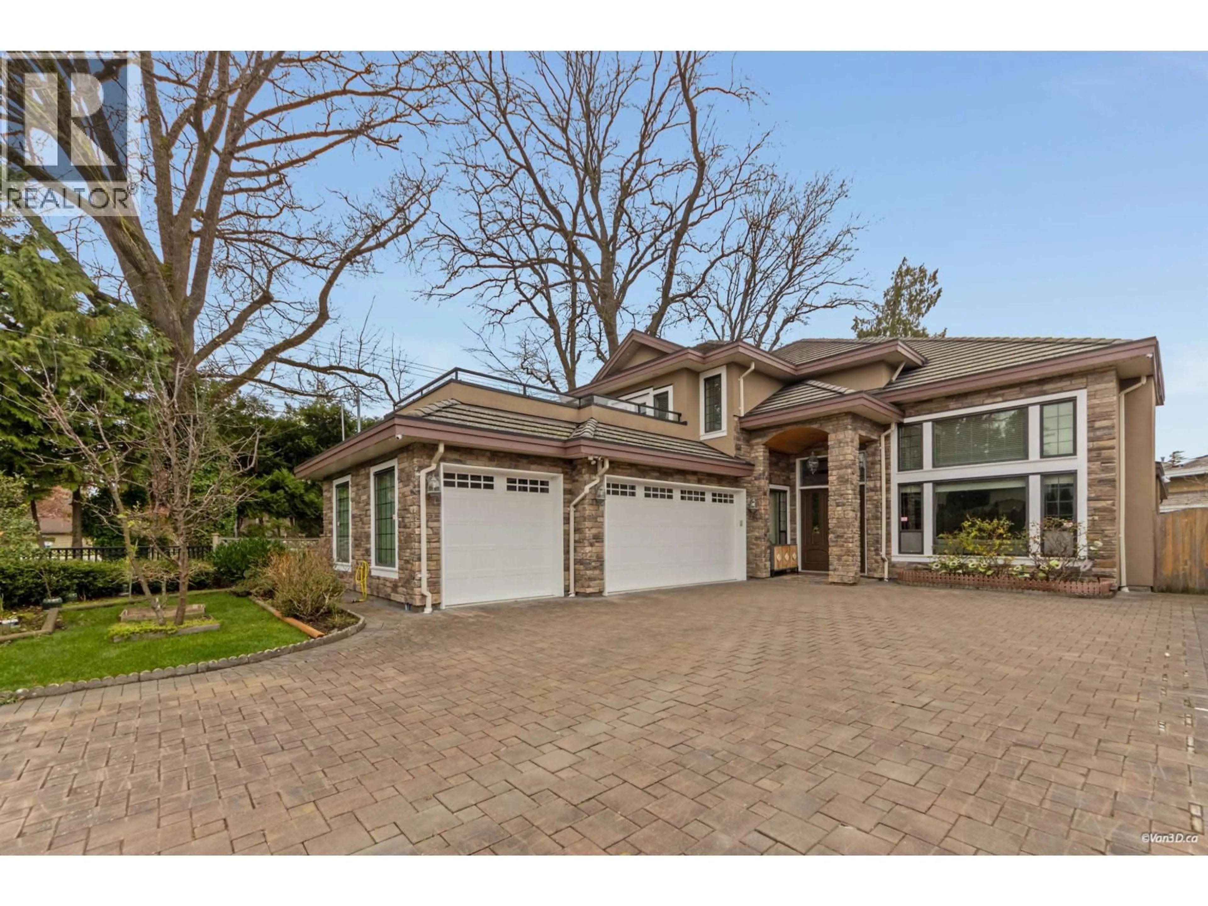 Home with brick exterior material, street for 5011 COLBECK ROAD, Richmond British Columbia V7C3E4