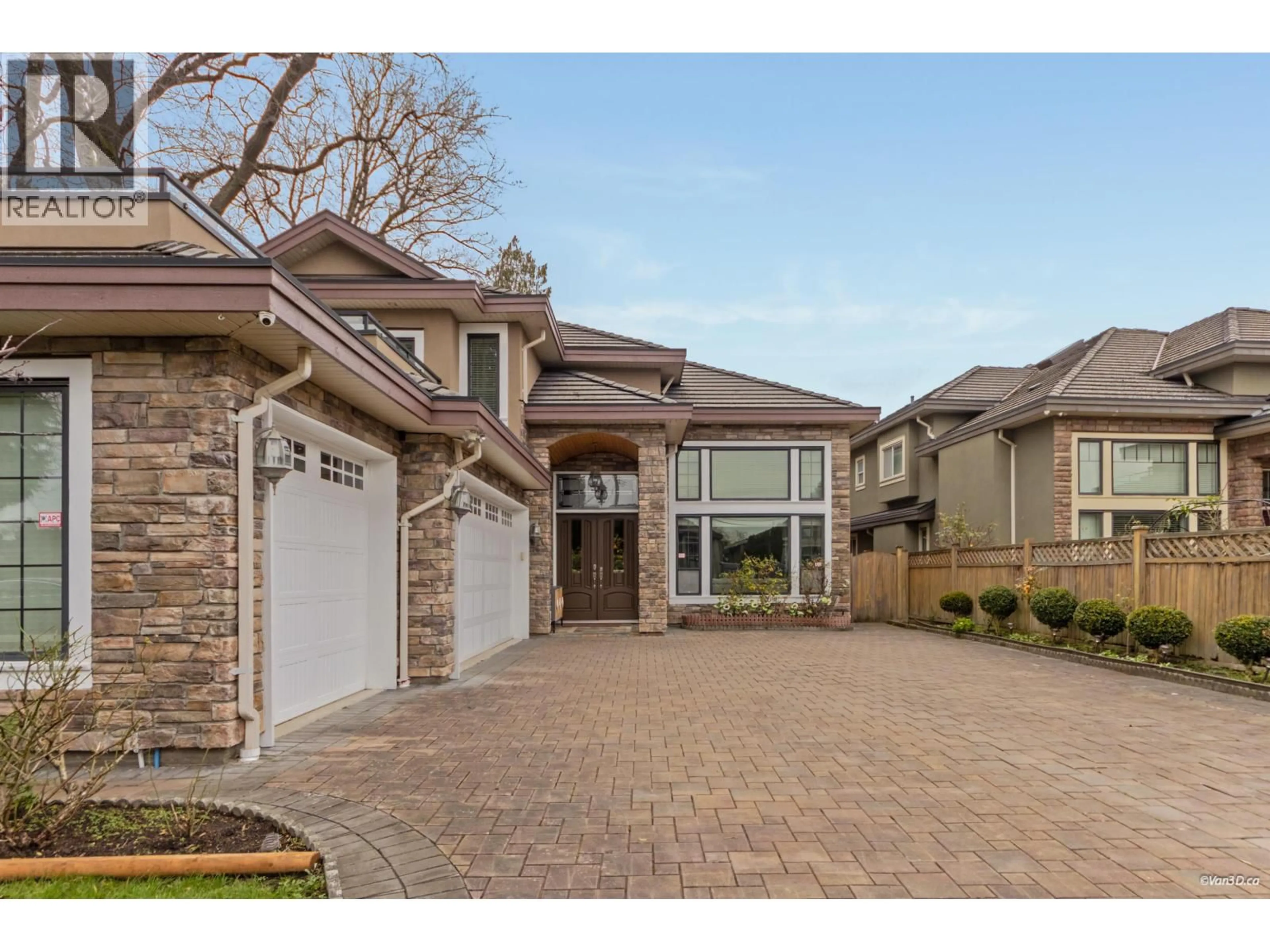 Home with brick exterior material, street for 5011 COLBECK ROAD, Richmond British Columbia V7C3E4