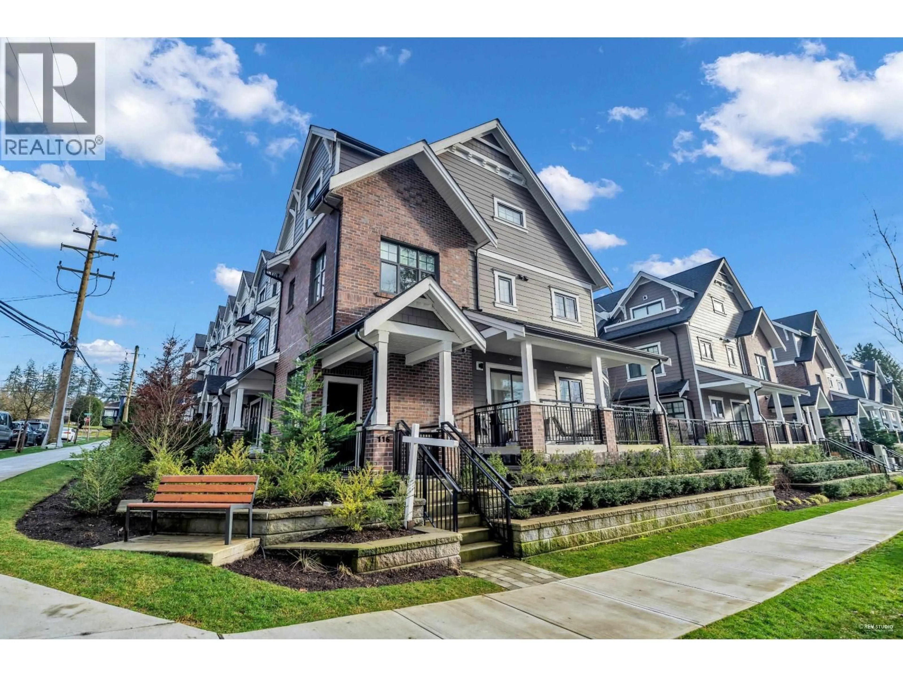 Home with brick exterior material, street for 116 - 678 FAIRVIEW STREET, Coquitlam British Columbia V3J0N1