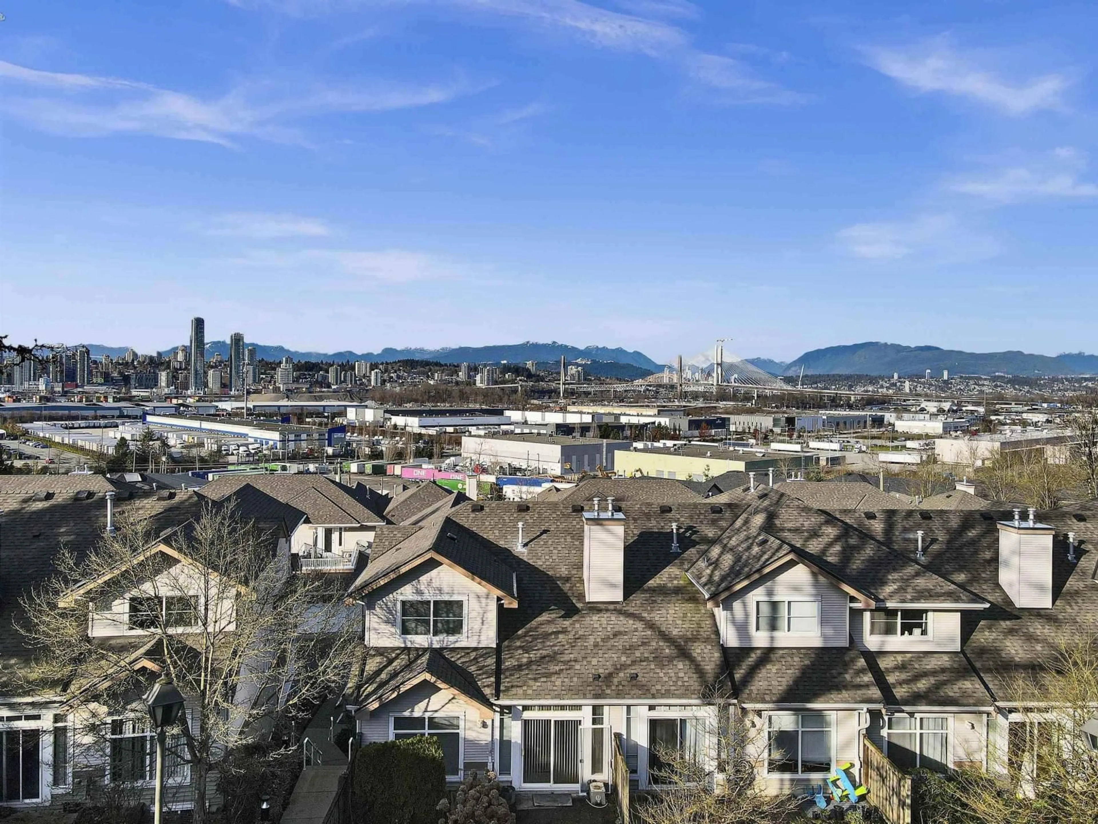 A pic from outside/outdoor area/front of a property/back of a property/a pic from drone, city buildings view from balcony for 16 - 11860 RIVER ROAD, Surrey British Columbia V3V2V7