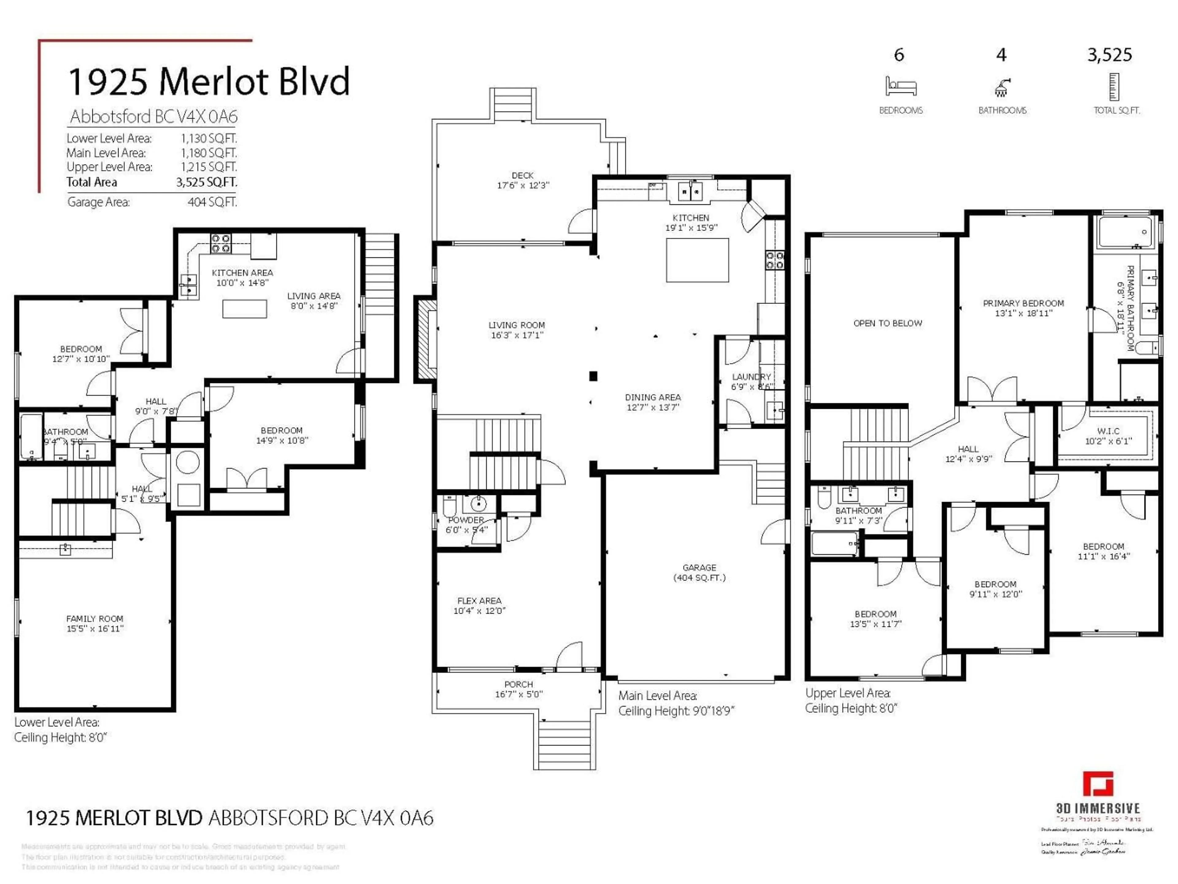 Floor plan for 1925 MERLOT BOULEVARD, Abbotsford British Columbia V4X0A6