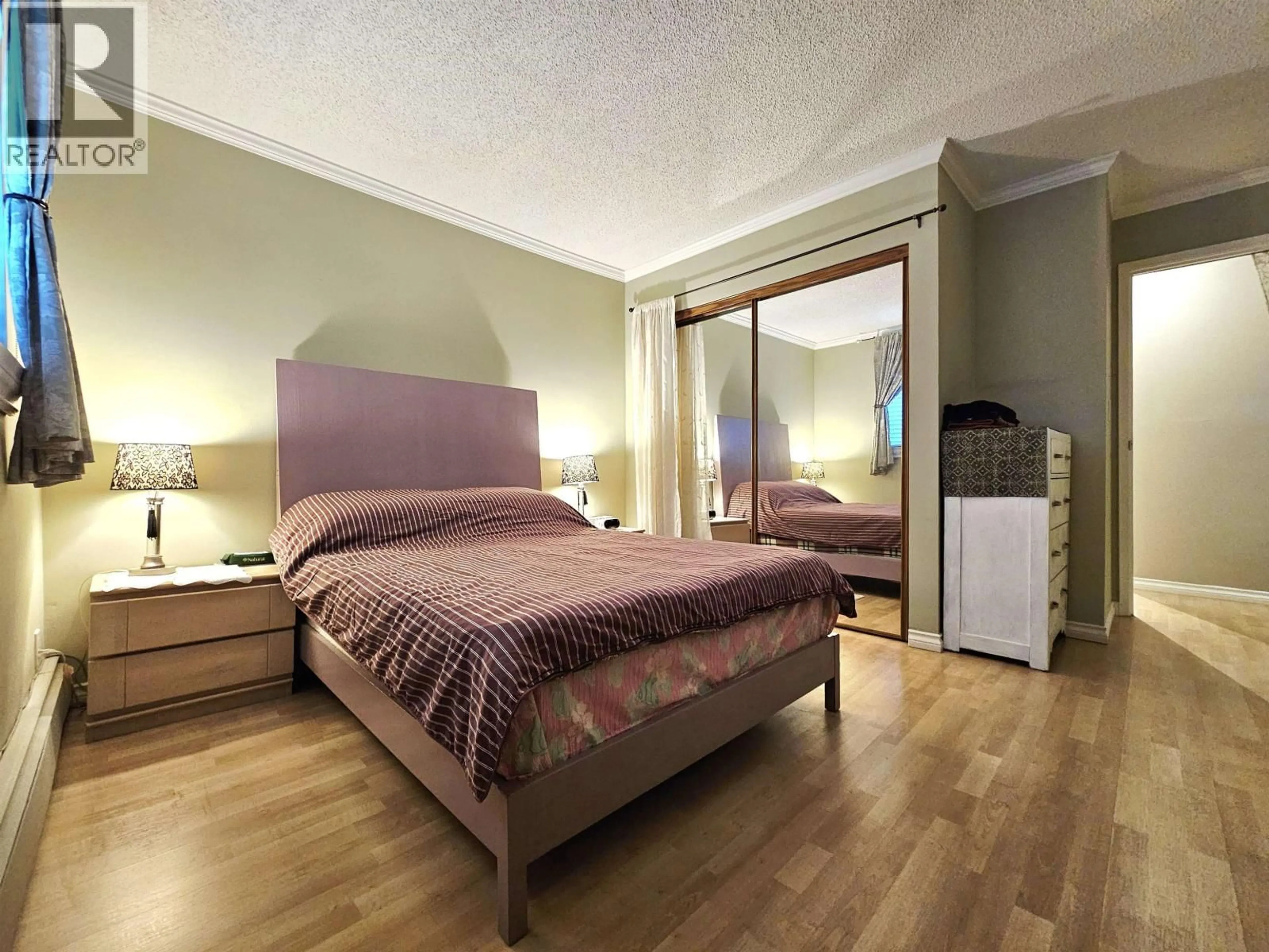 Bedroom with bed, wood/laminate floor for 108 - 8540 CITATION DRIVE, Richmond British Columbia V6Y3A3