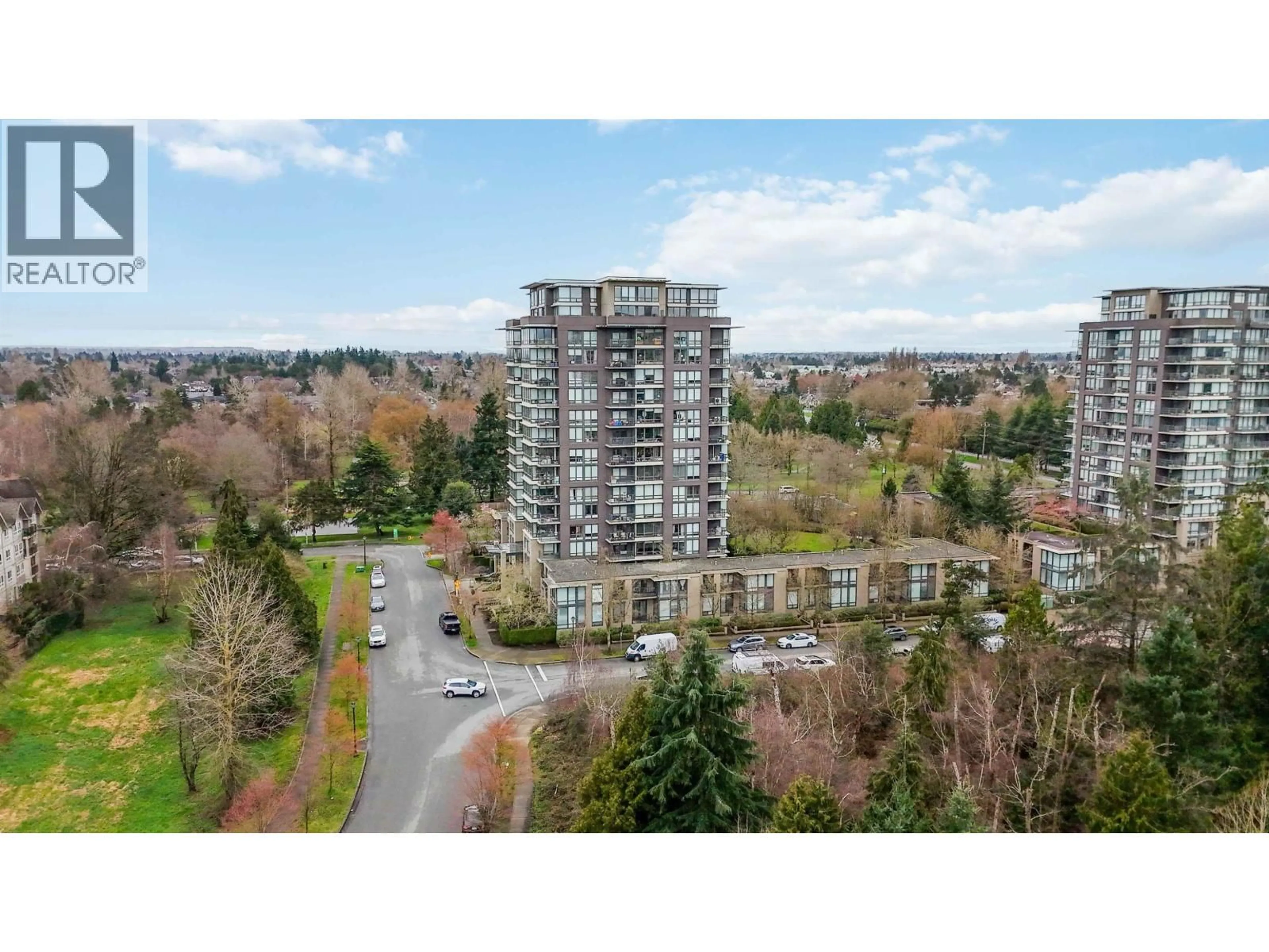 A pic from outside/outdoor area/front of a property/back of a property/a pic from drone, unknown for 1805 - 6333 KATSURA STREET, Richmond British Columbia V6Y4L9